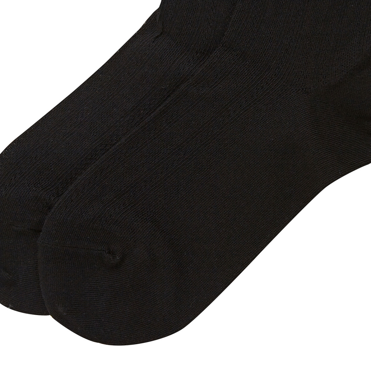 니트 패턴 시스루 양말 블랙 / FLOTFA2L20