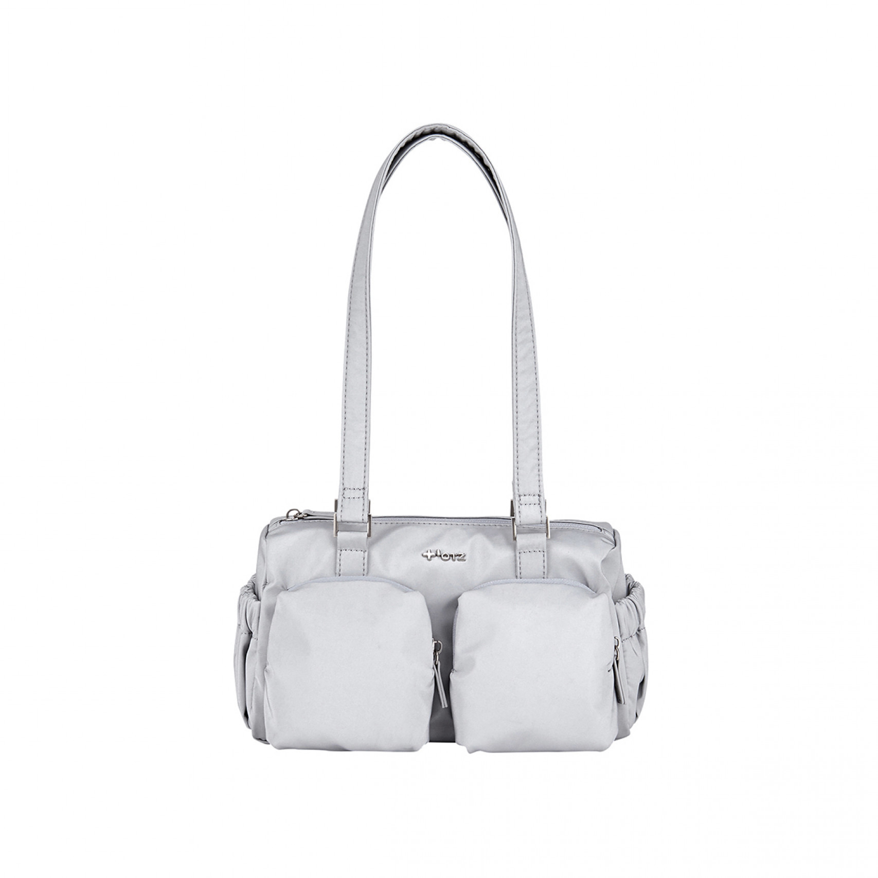 말리부 글로시 숄더백 라이트 그레이 / FLOTFA1B05