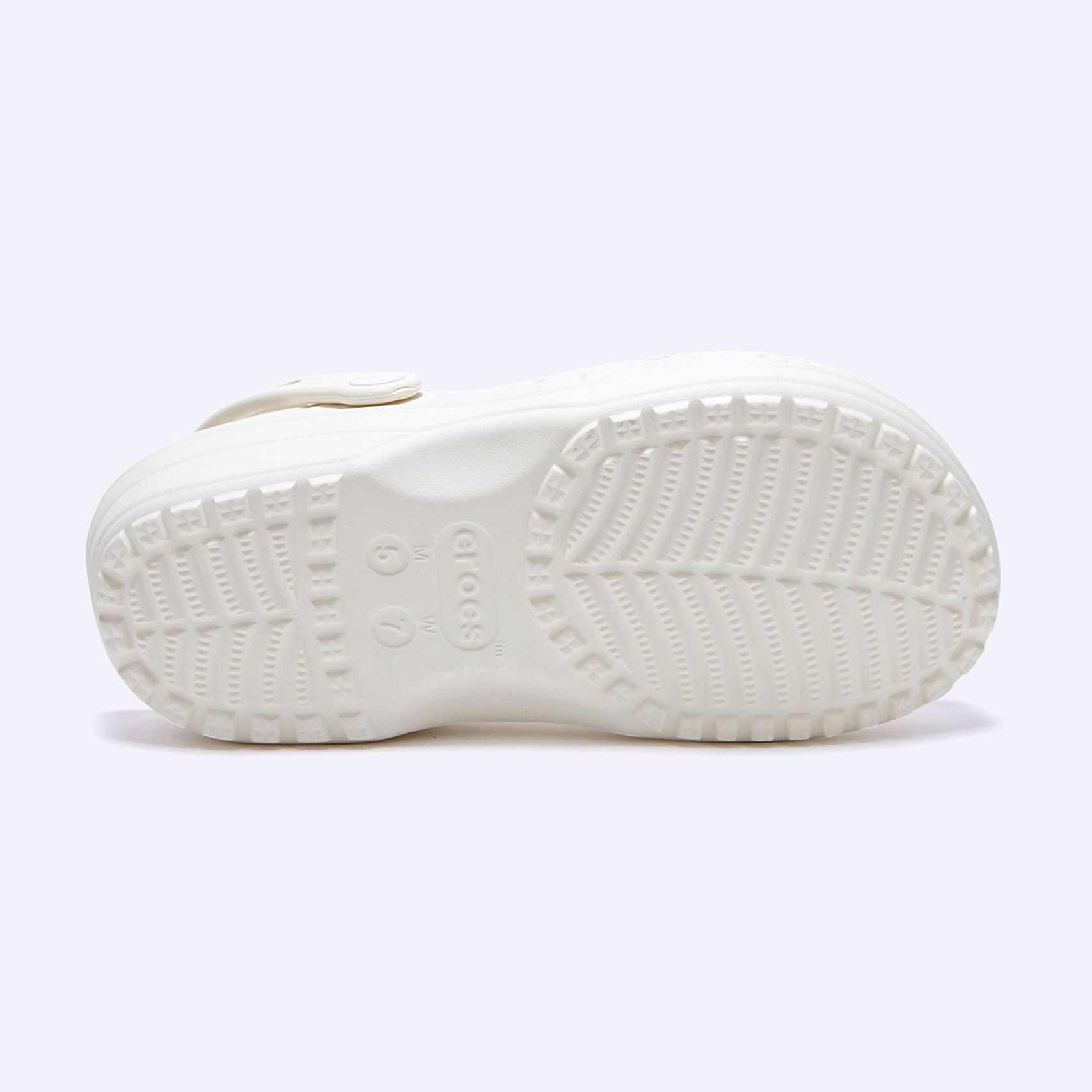 클래식 플로럴 컷 아웃 클로그 크림 / 210927-0WV