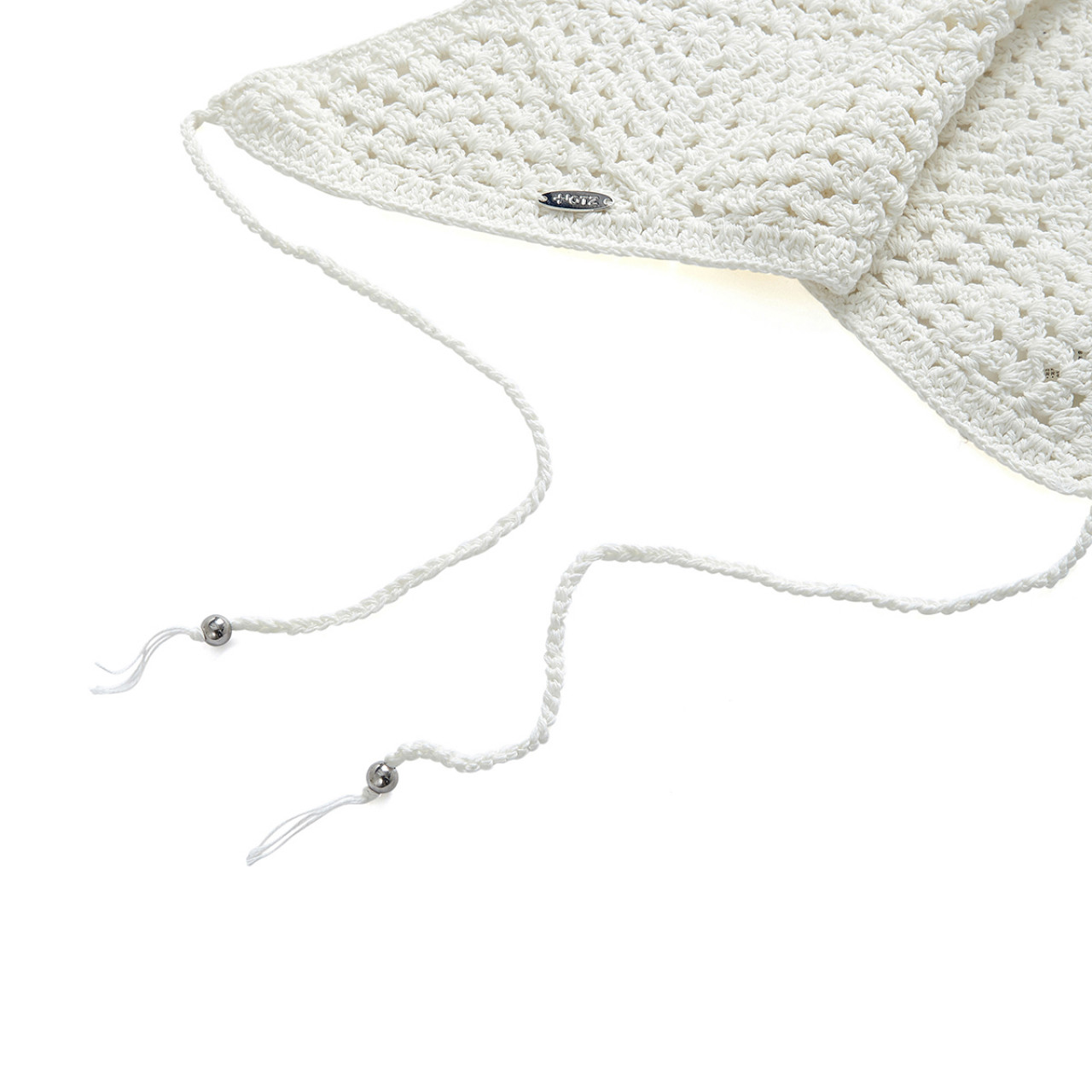 니트 헤어 스카프 아이보리 / FLOTFA2S21