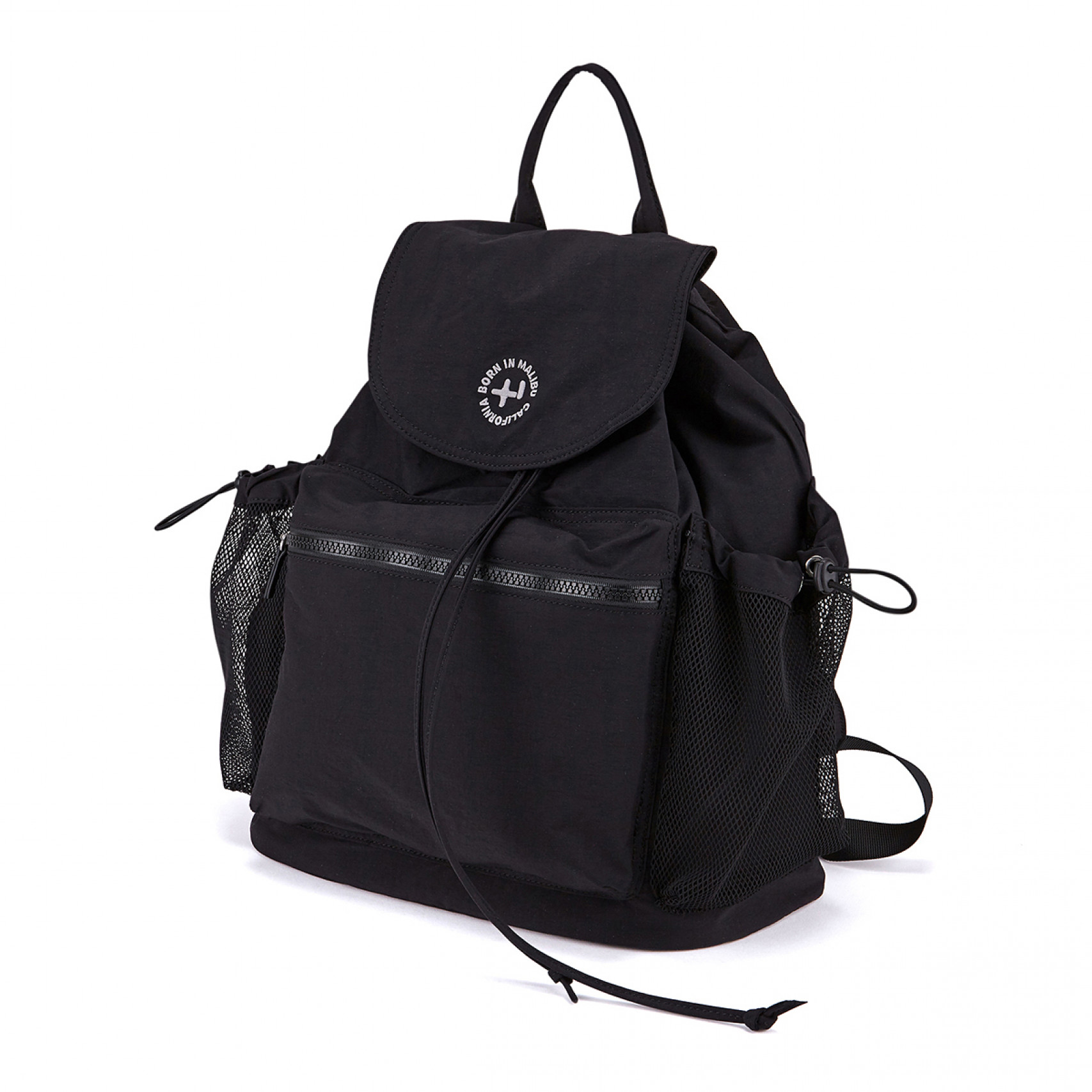 스트링 백팩 블랙 / FLOTFA1B06