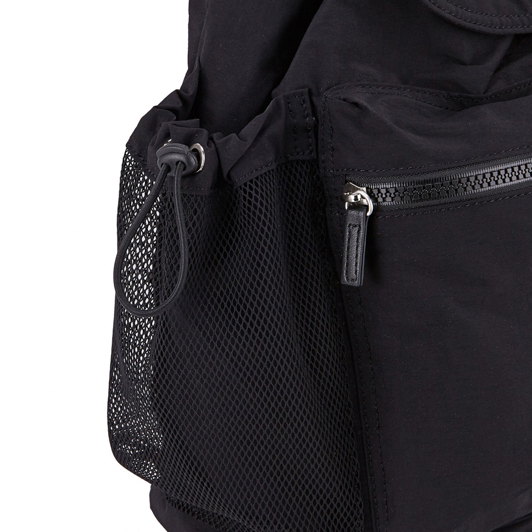 스트링 백팩 블랙 / FLOTFA1B06