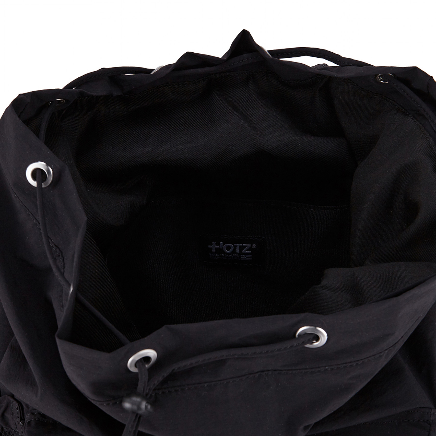 스트링 백팩 블랙 / FLOTFA1B06