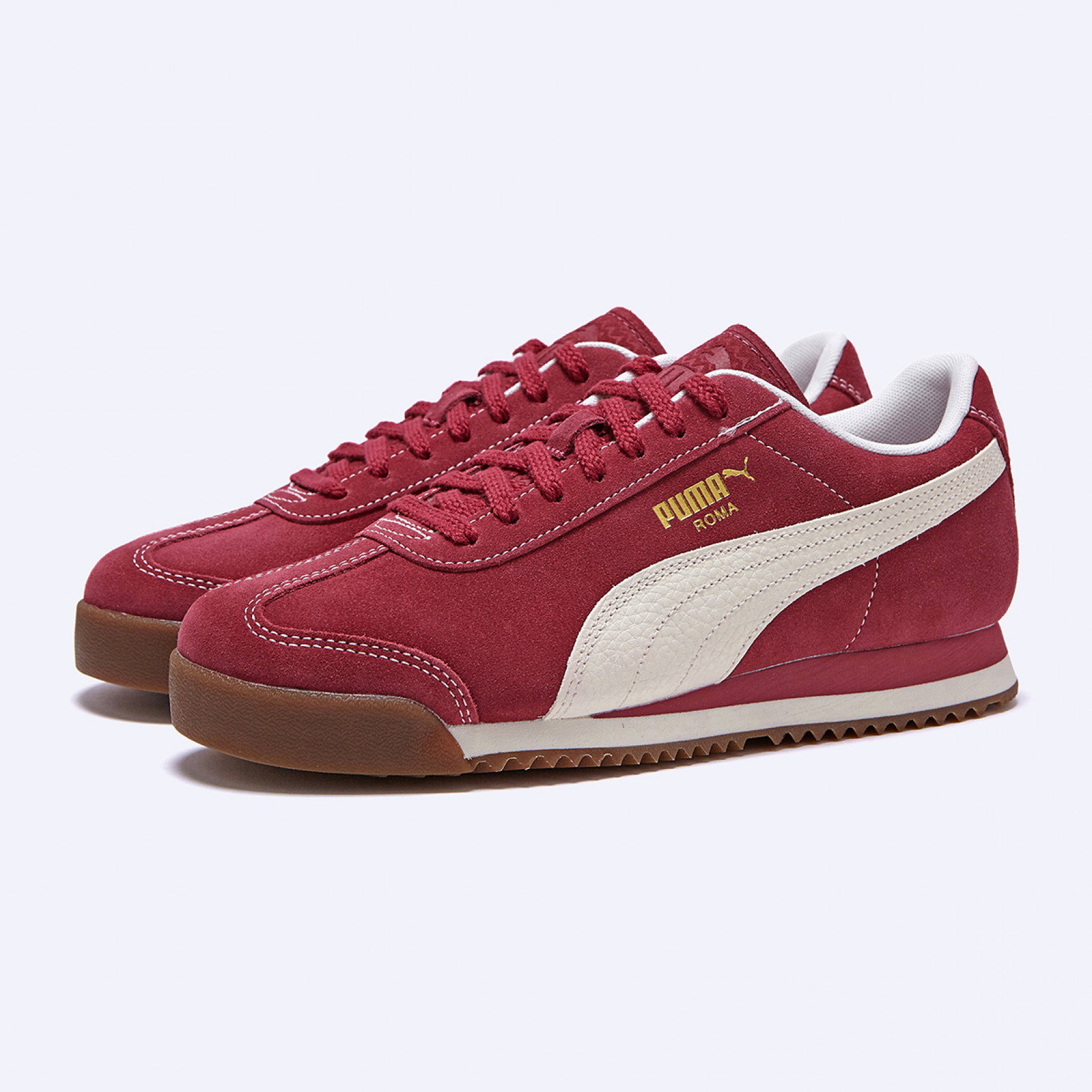 로마 스웨이드 포트 웜 화이트 검 여성 / 39863508