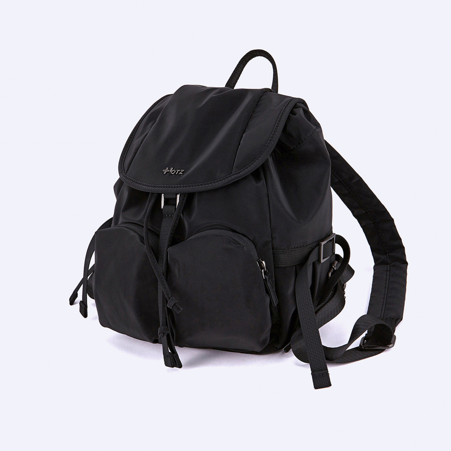 말리부 글로시 백팩 미니 블랙 / FLOTFA1B02