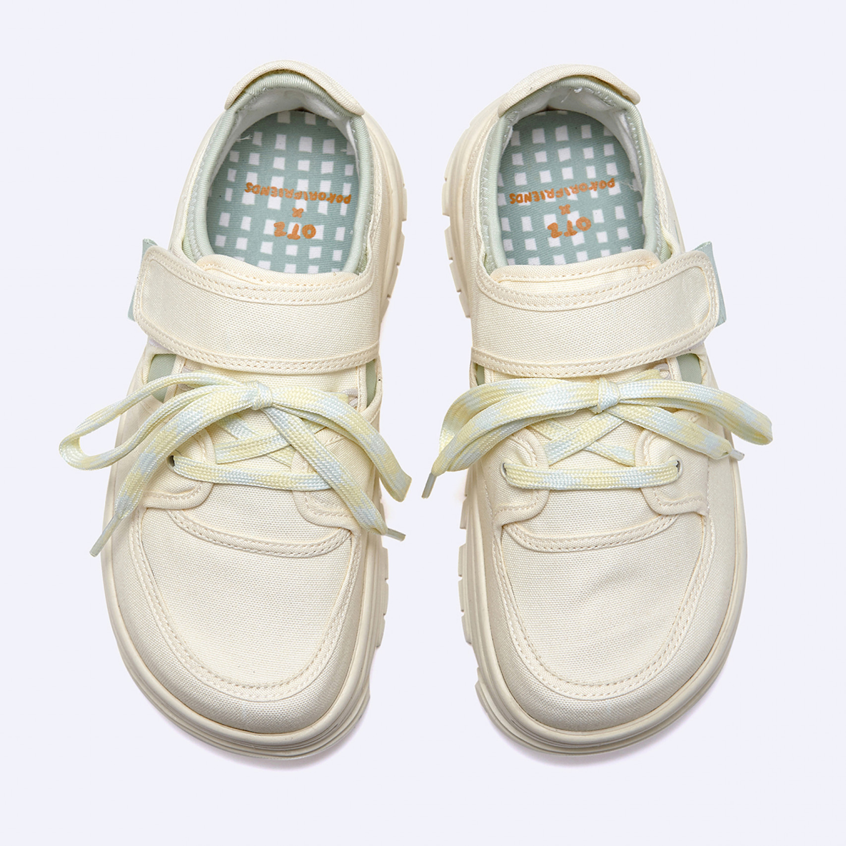 오찌x포코리 프렌즈 3300 캔버스 아이보리 / FLOTFA0W23