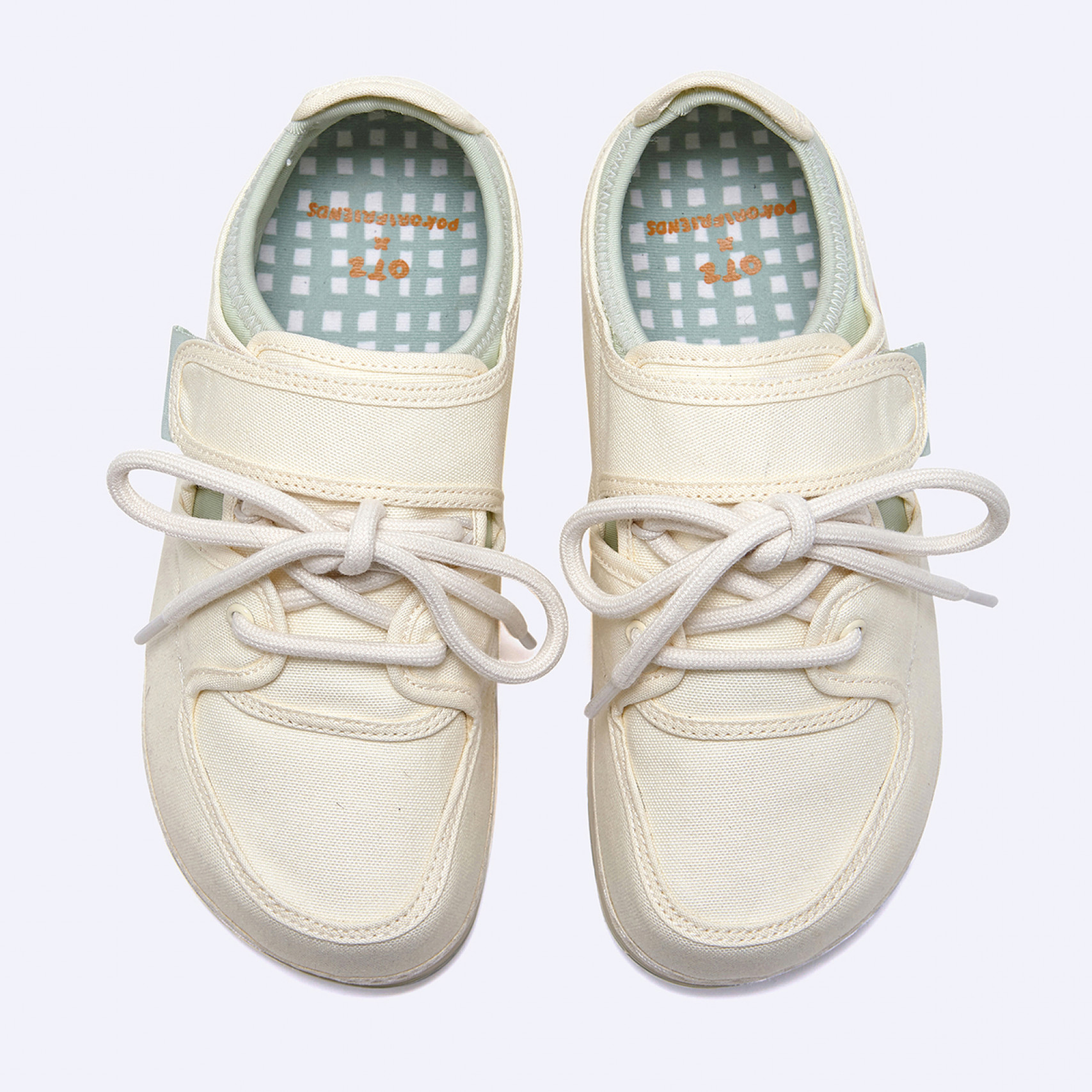 오찌x포코리 프렌즈 3300 캔버스 아이보리 / FLOTFA0W24