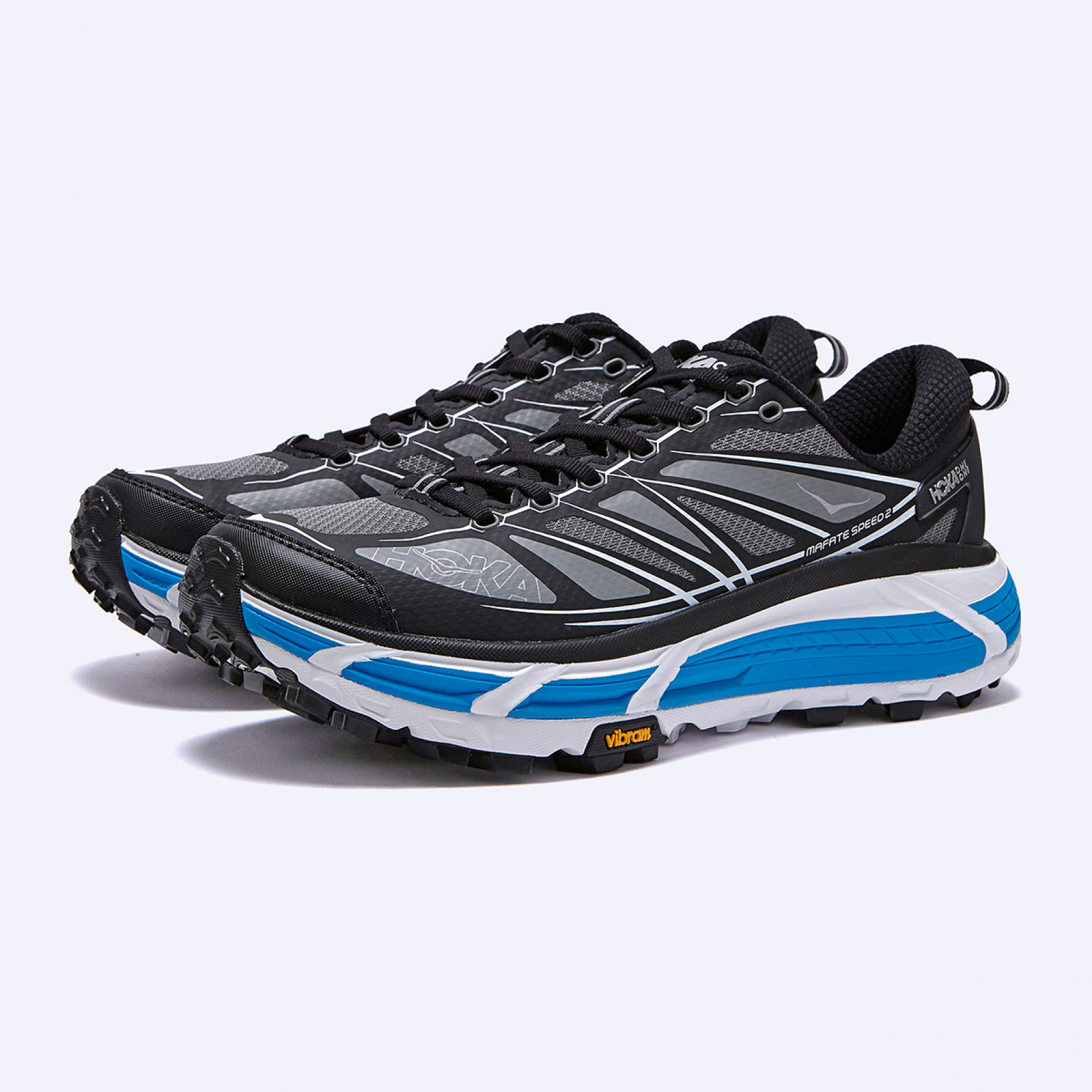 마파테 스피드 2 블랙 블루 / 1126851-BWHT