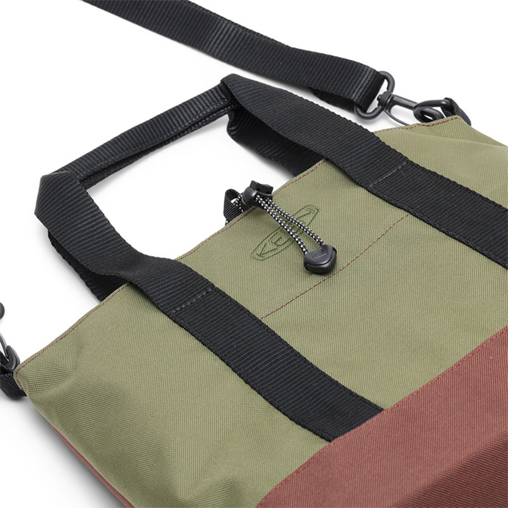 마켓 토트 카키 / KNBA4FF01L3