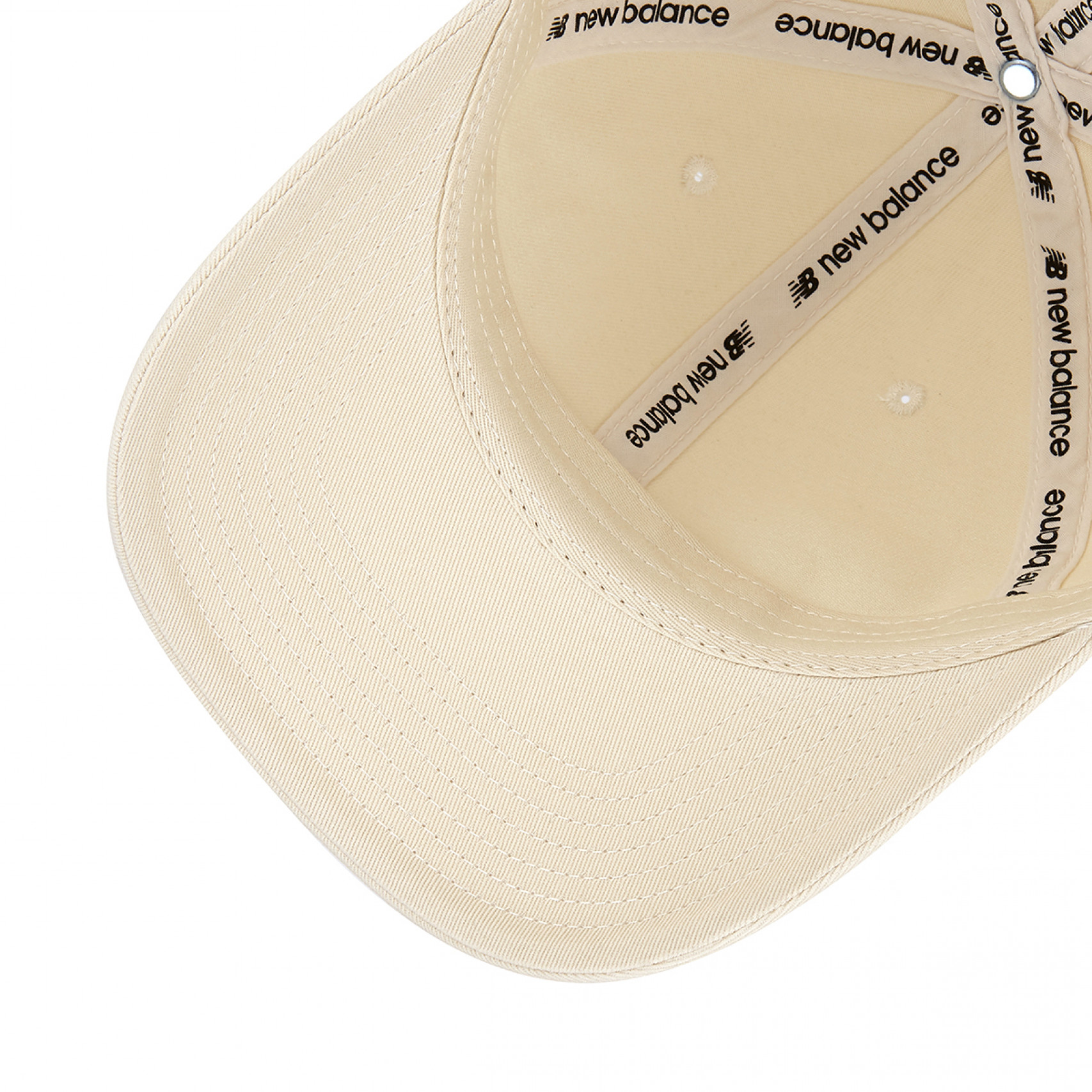 레터 로고 볼캡 크림 / NBGDFB1105