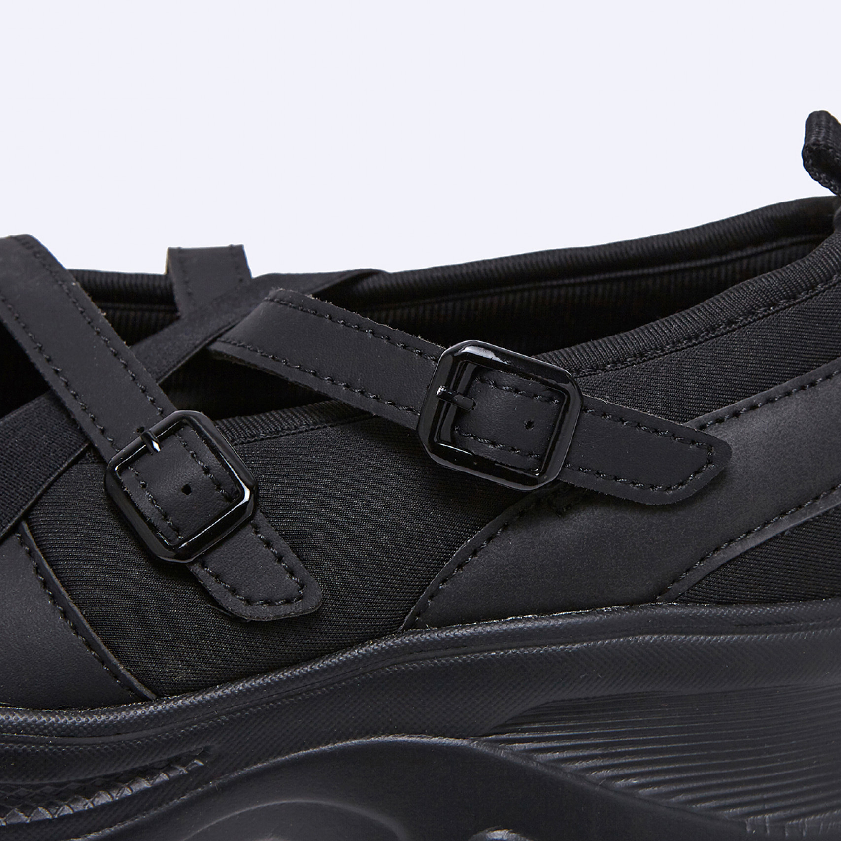 로미타 플랫폼 밴딩 메리제인슈즈 블랙 / FLOTFA3W32