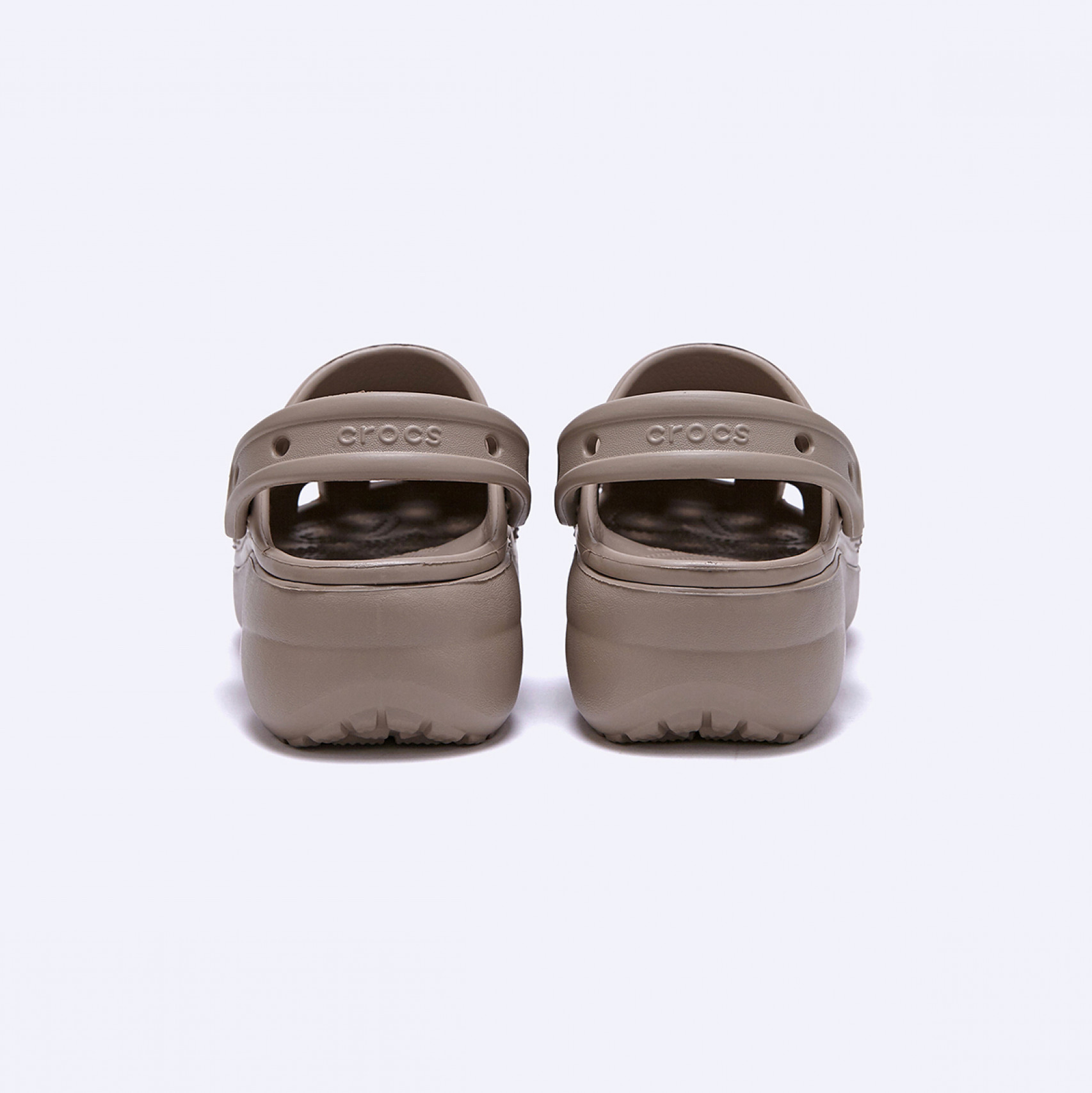 클래식 플랫폼 클로그 베이지 여성 / 206750-214