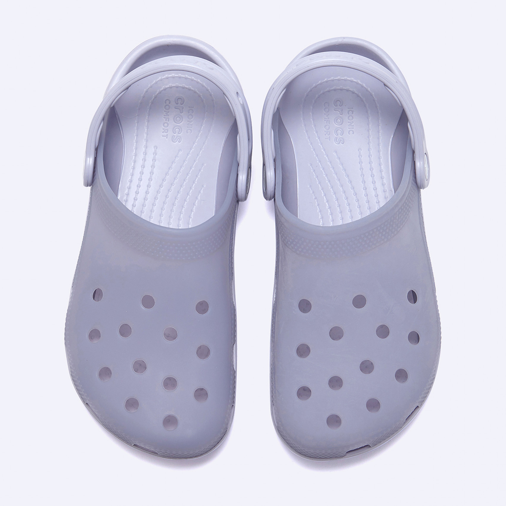 클래식 프로스트 클로그 라이트 그레이 여성 / 210928-5BR