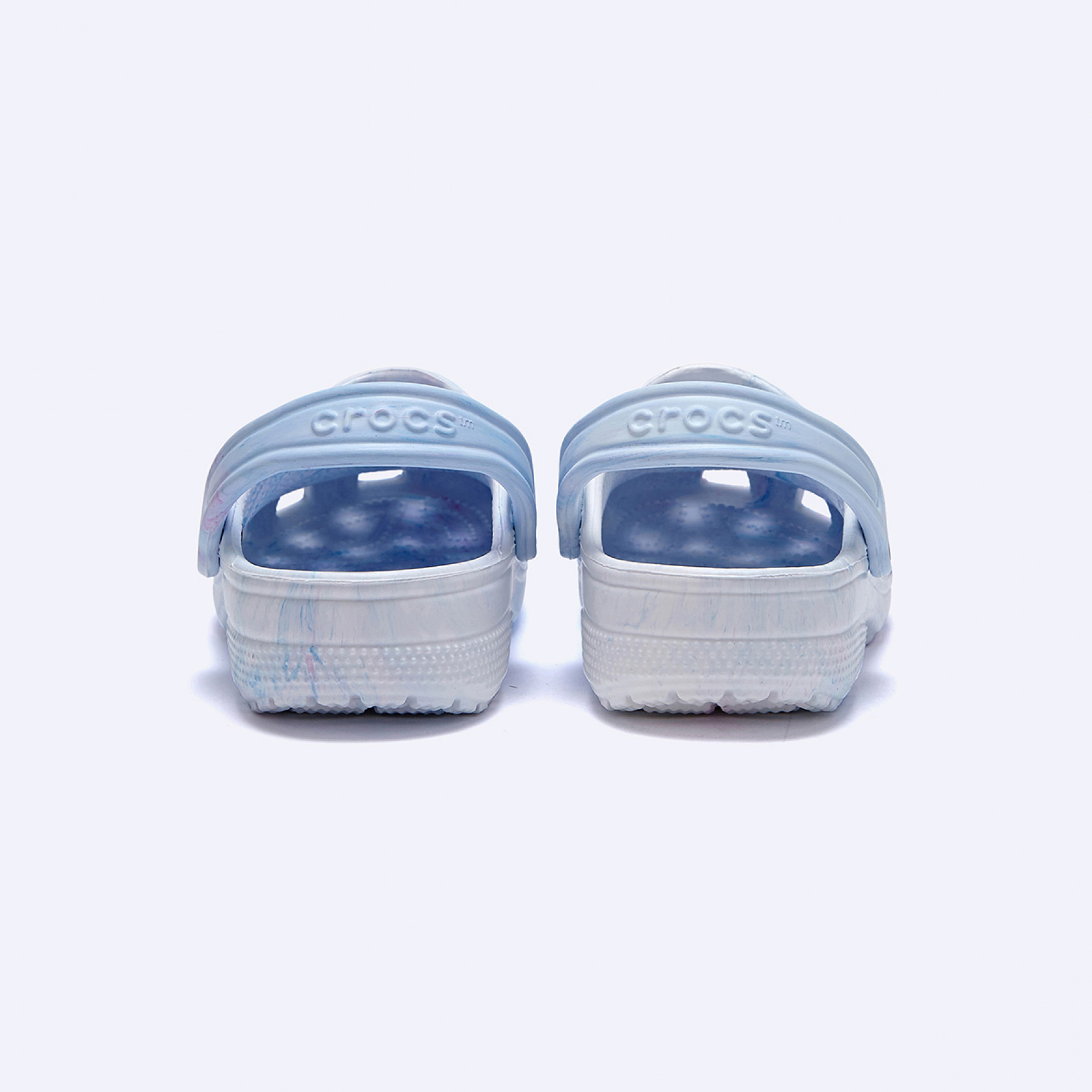 클래식 워터컬러 마블 클로그 블루 / 211583-4ZD