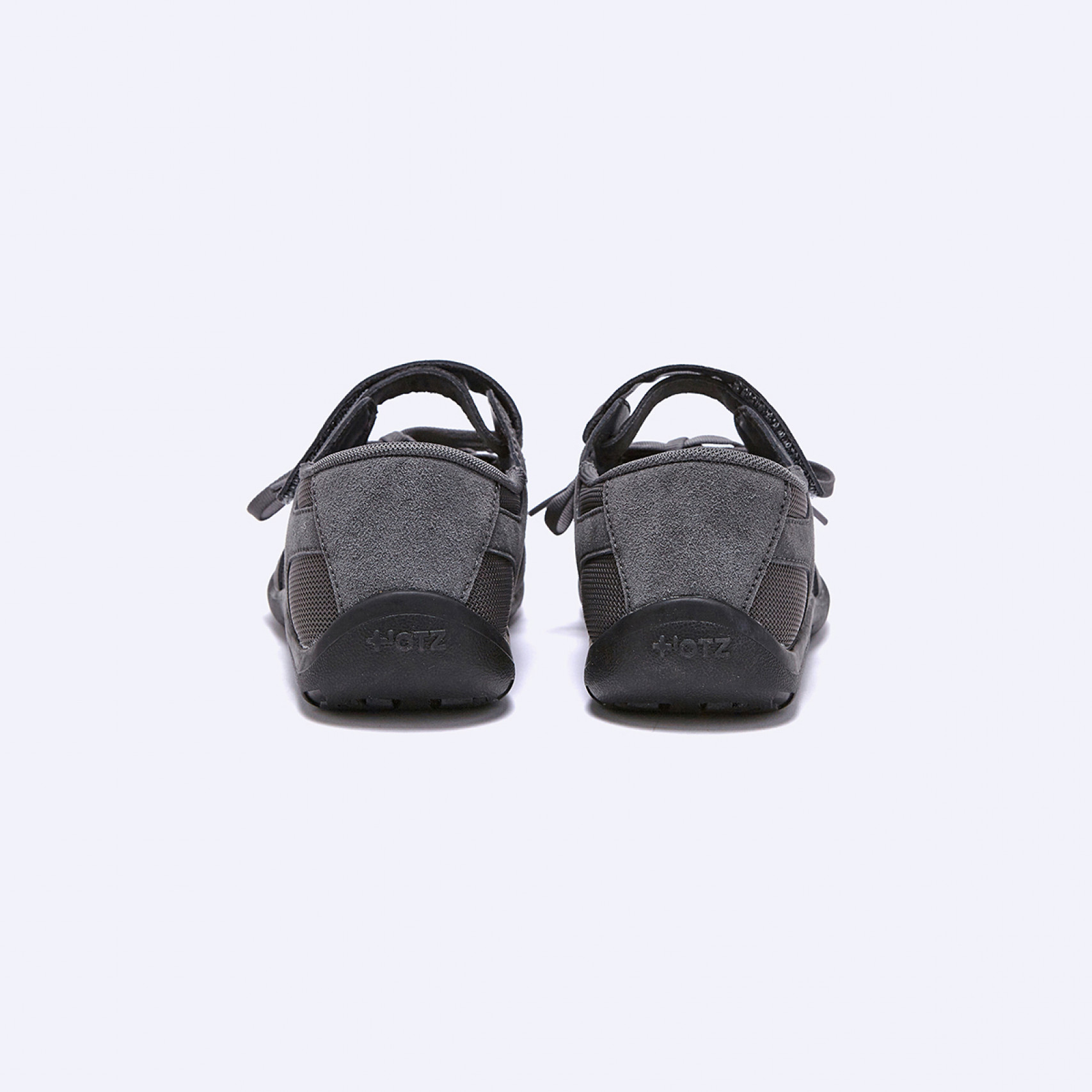 로마리 스웨이드 레이스업 스니커즈 그레이 / FLOTFA3W43