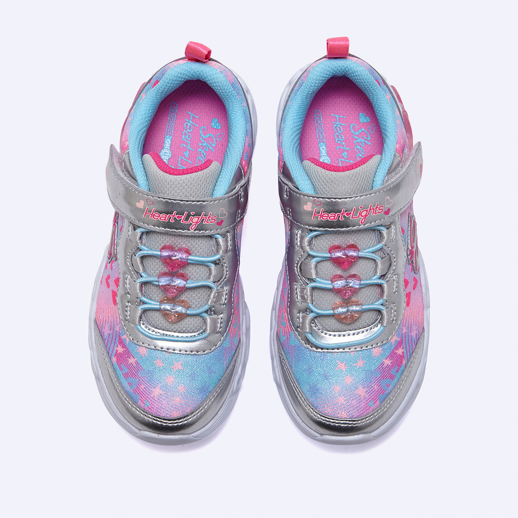 인피니티 하트 라이츠 실버 아동 / 303261LSMLT