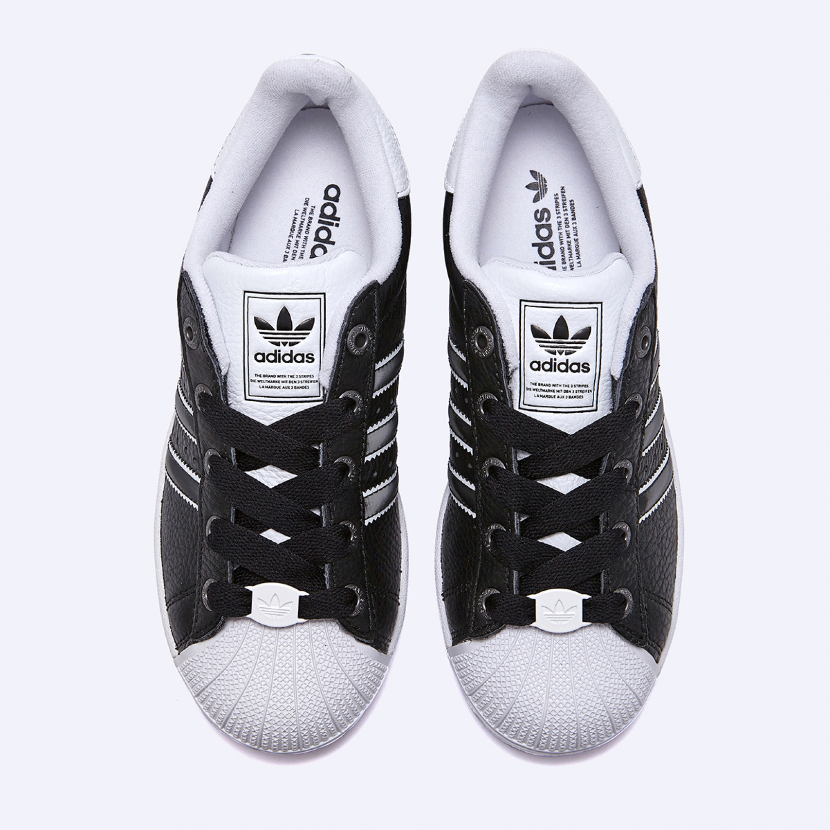 슈퍼스타 II 코어 블랙 매트 실버 클라우드 화이트 / JQ3209