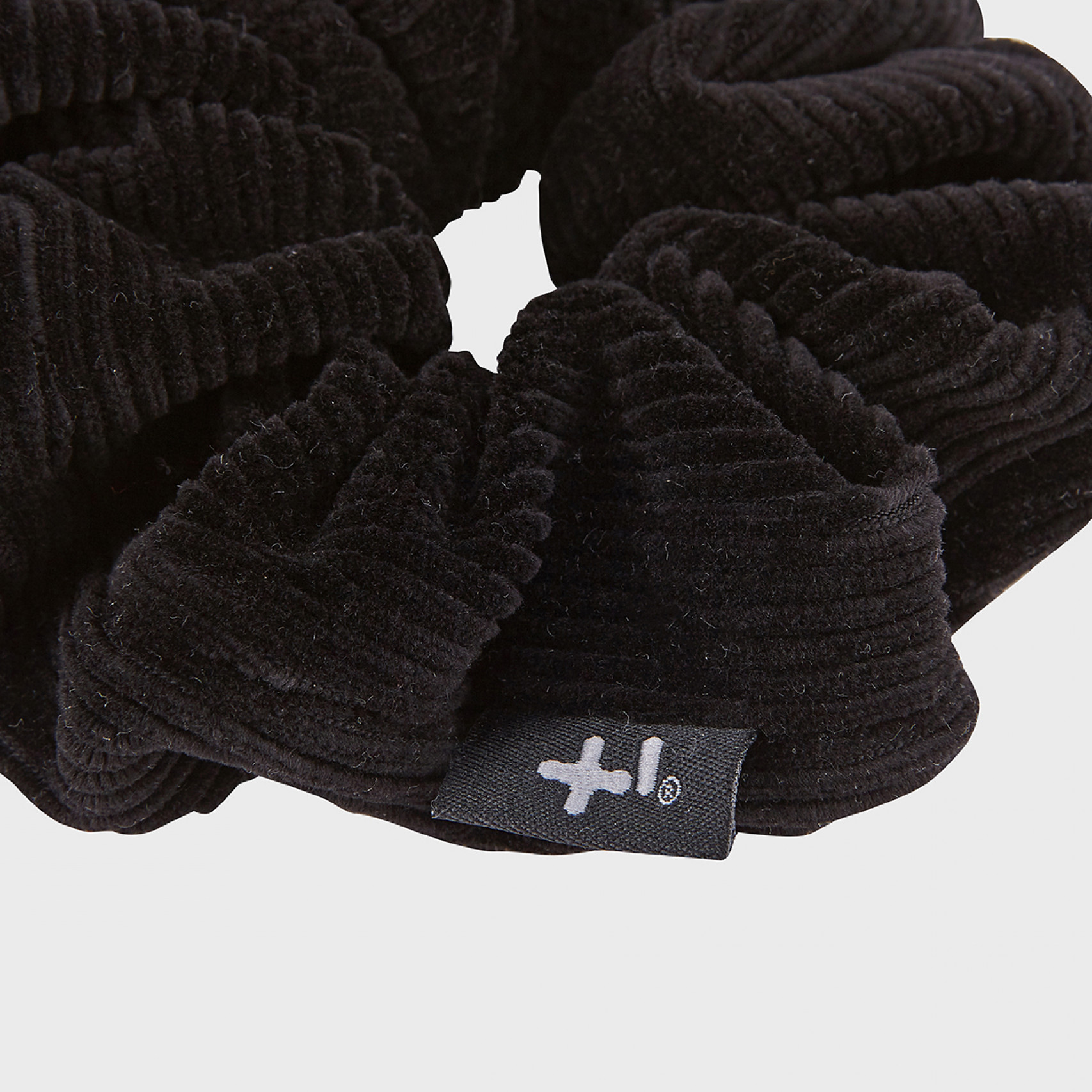 코듀로이 헤어 스크런치 블랙 / FLOTFA3A04