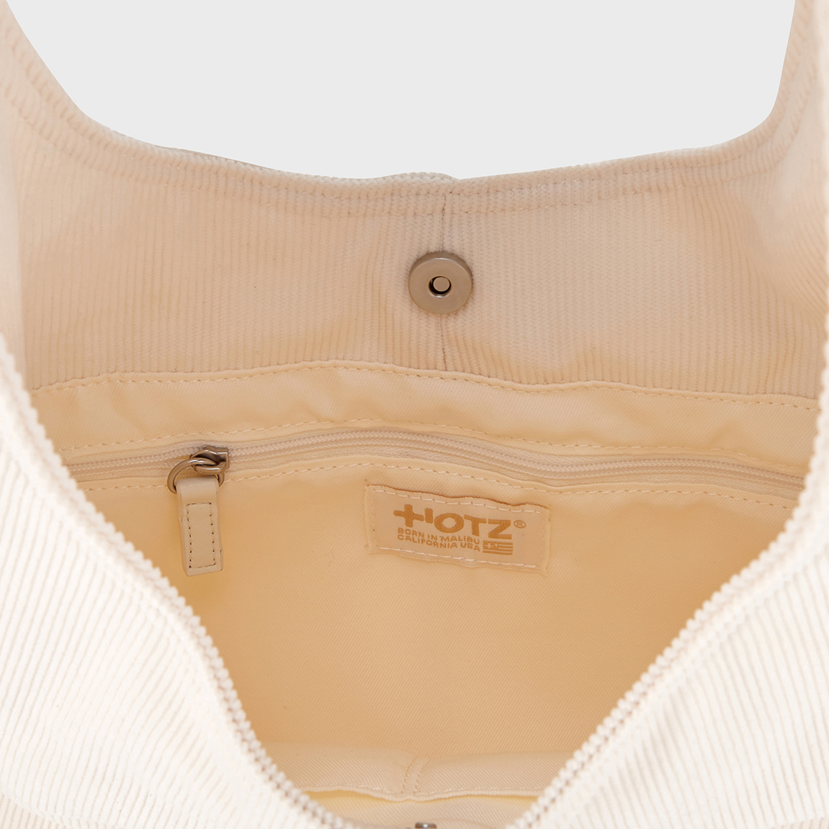 코듀로이 호보백 아이보리 / FLOTFA3B02