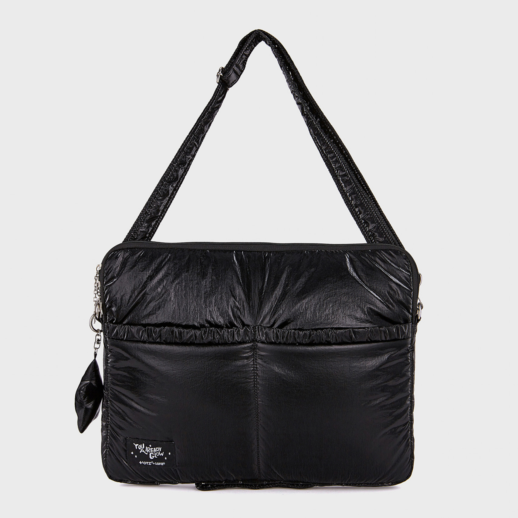 오찌x로파서울 랩탑 클러치 블랙 / FLOTFA3B03