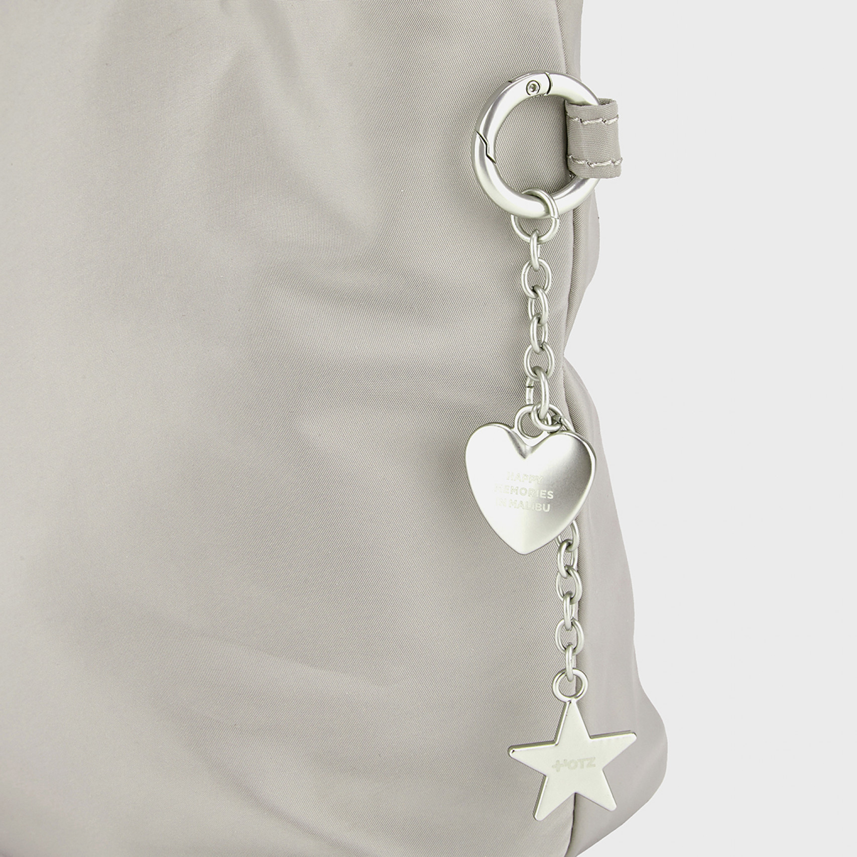 나일론 숄더백 그레이 / FLOTFA3B06