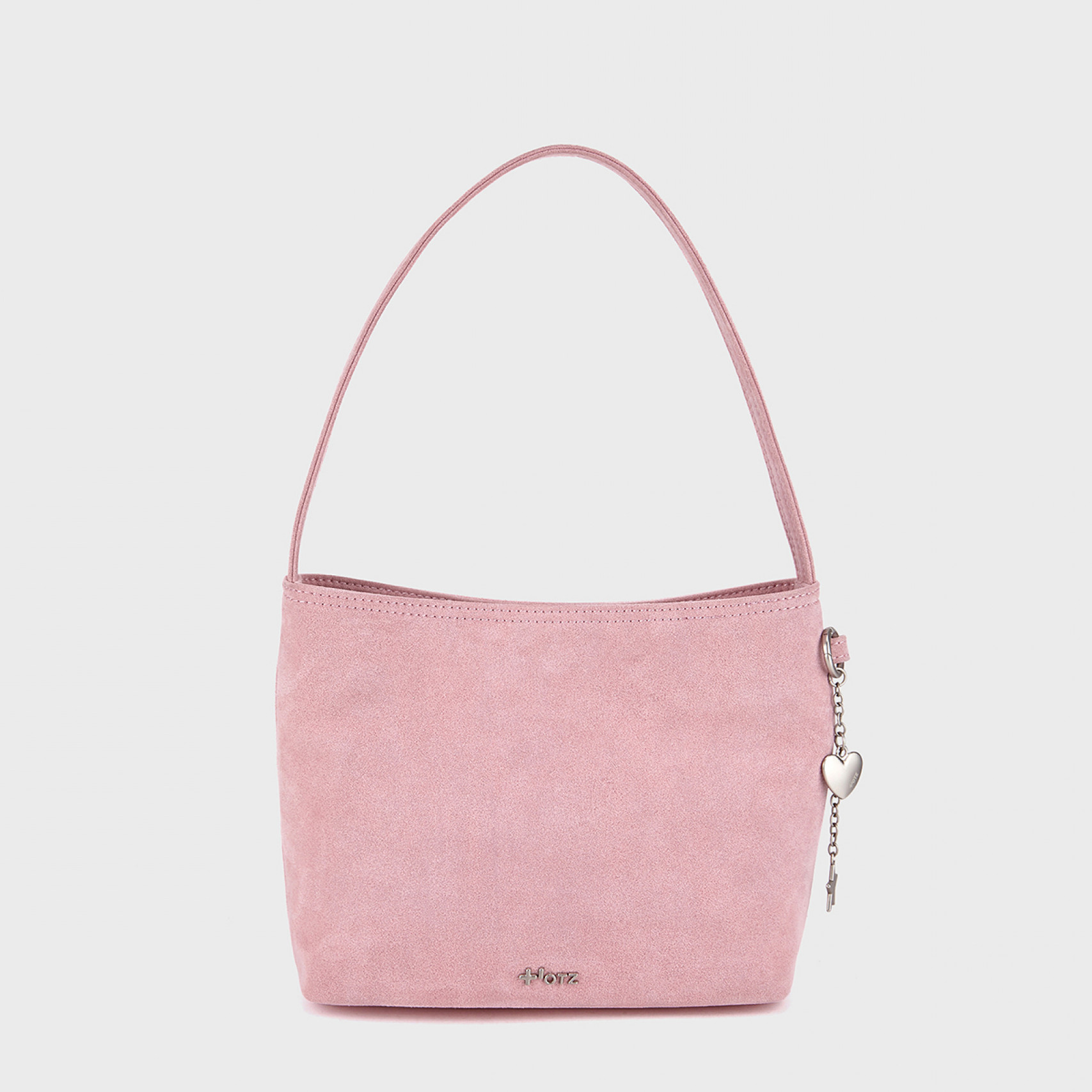 스웨이드 숄더백 핑크 / FLOTFA3B09
