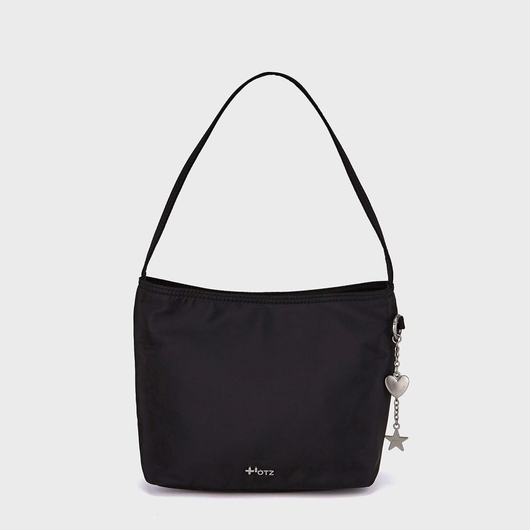 나일론 숄더백 블랙 / FLOTFA3B05