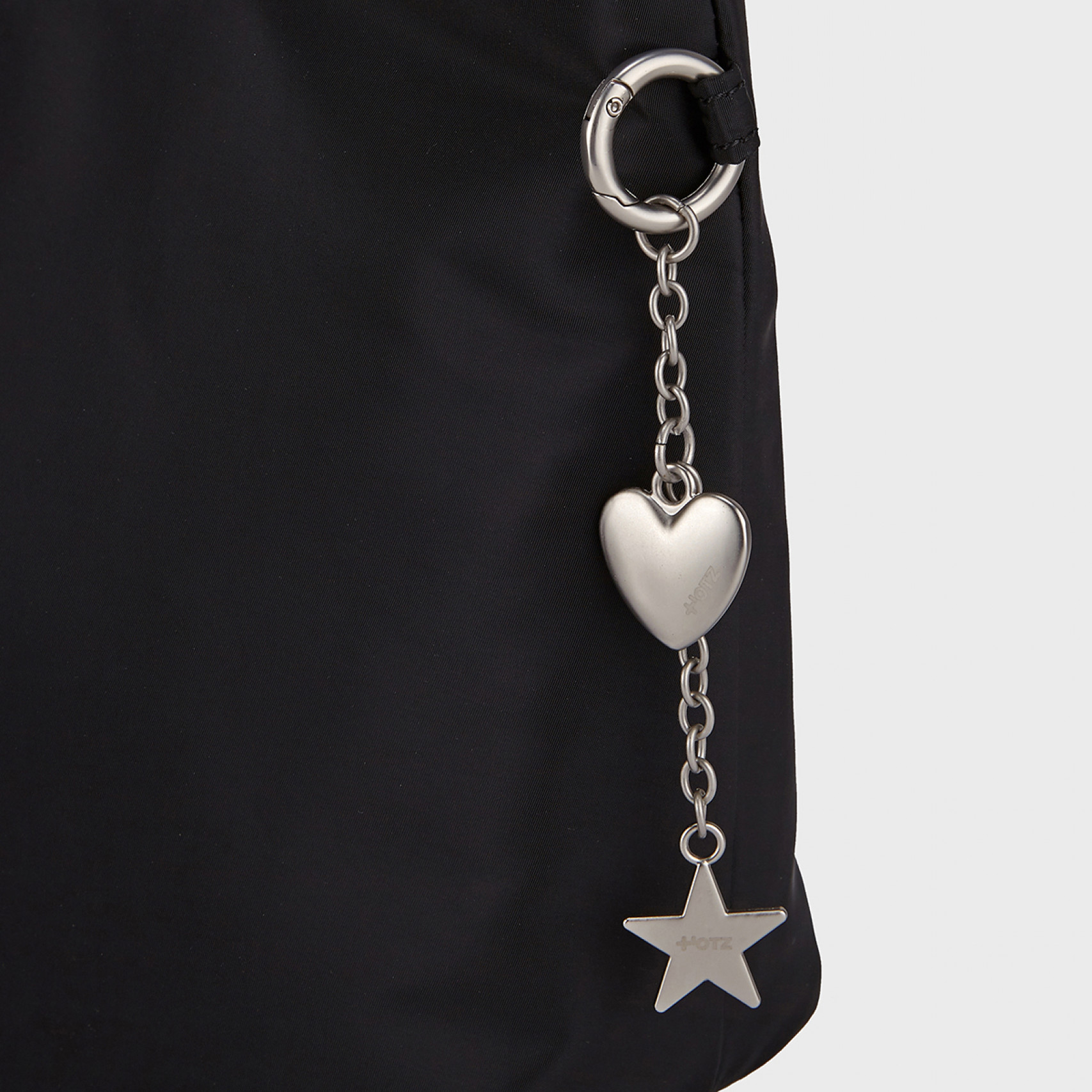 나일론 숄더백 블랙 / FLOTFA3B05