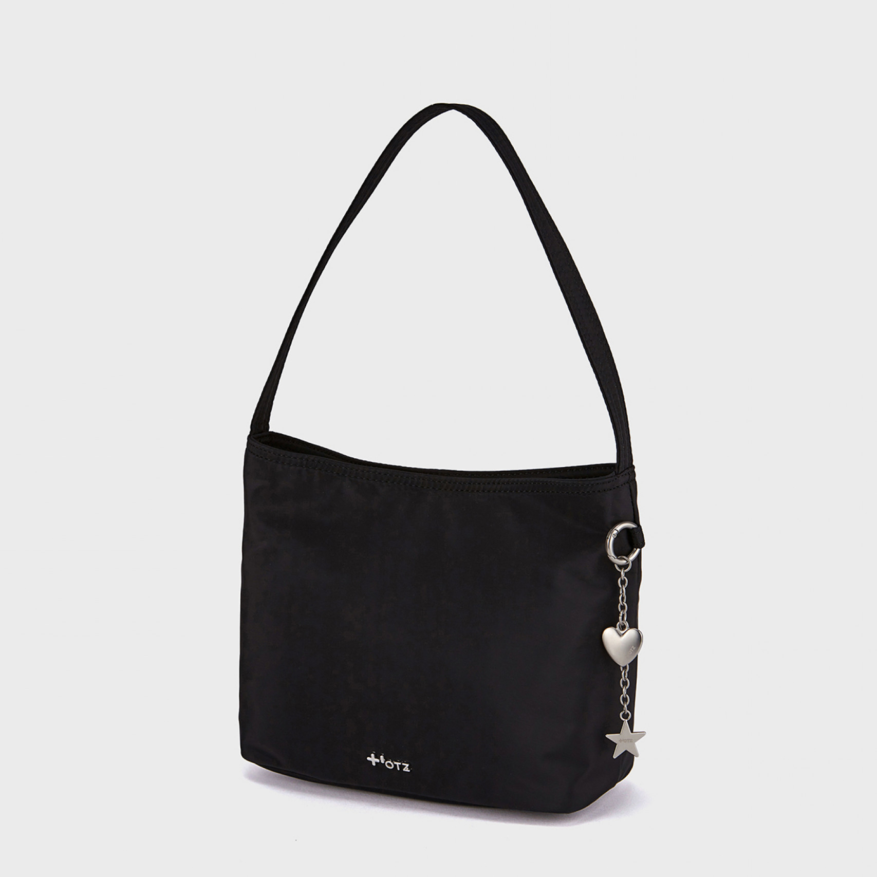 나일론 숄더백 블랙 / FLOTFA3B05