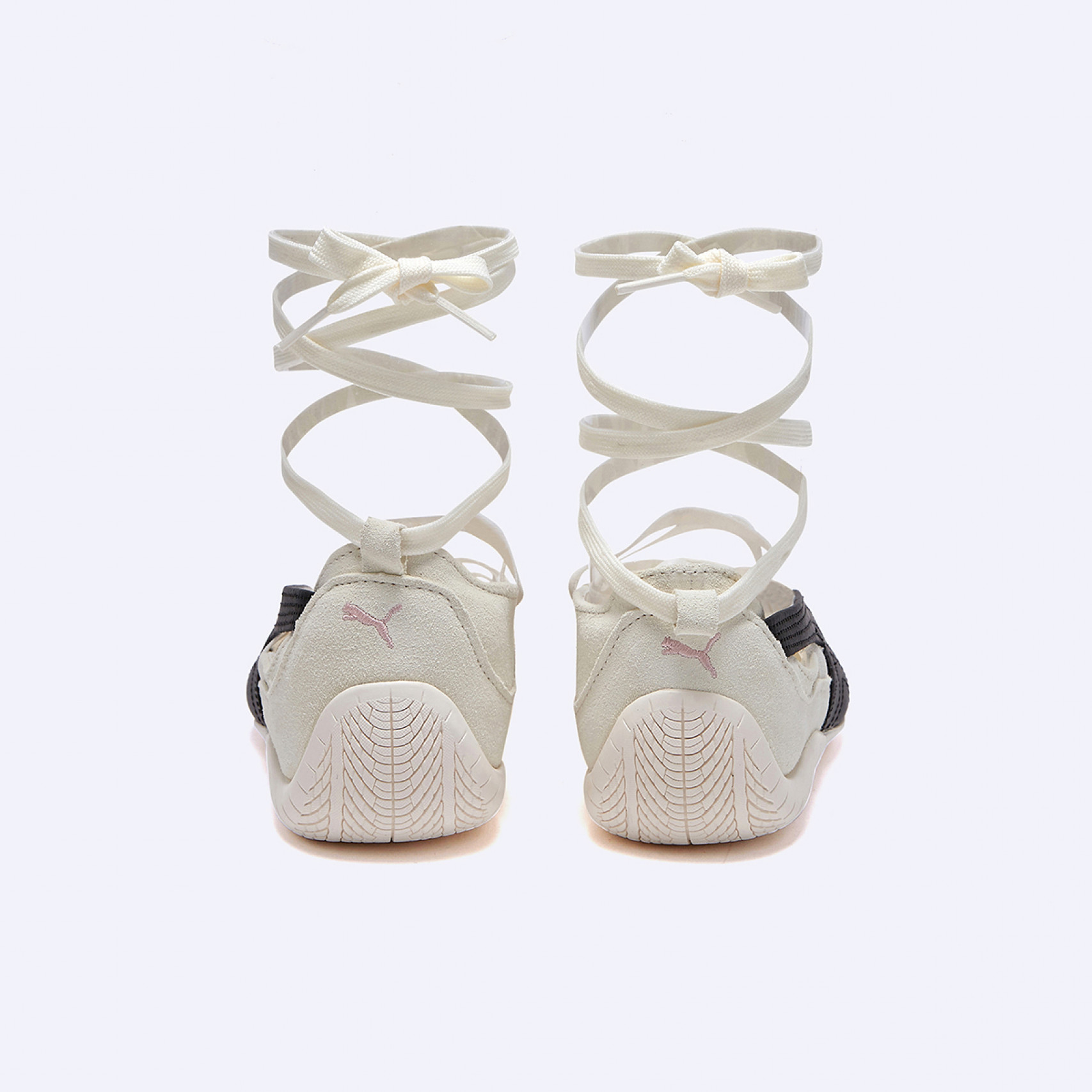 스피드캣 발렛 스웨이드 x 로제 웜 화이트 핑크 / 404395-01