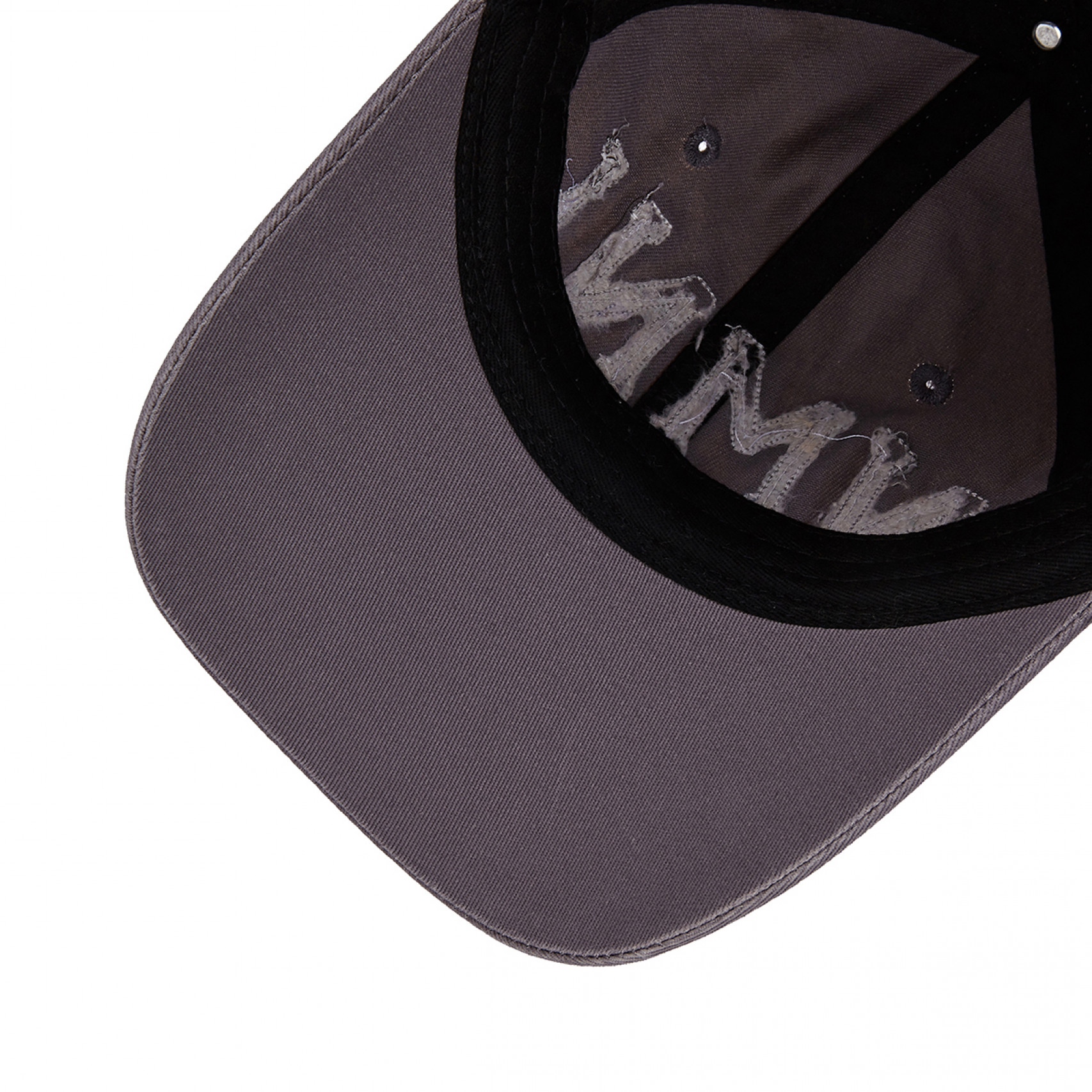 패치드 볼캡 워시드 그레이 / NMSS52HG13