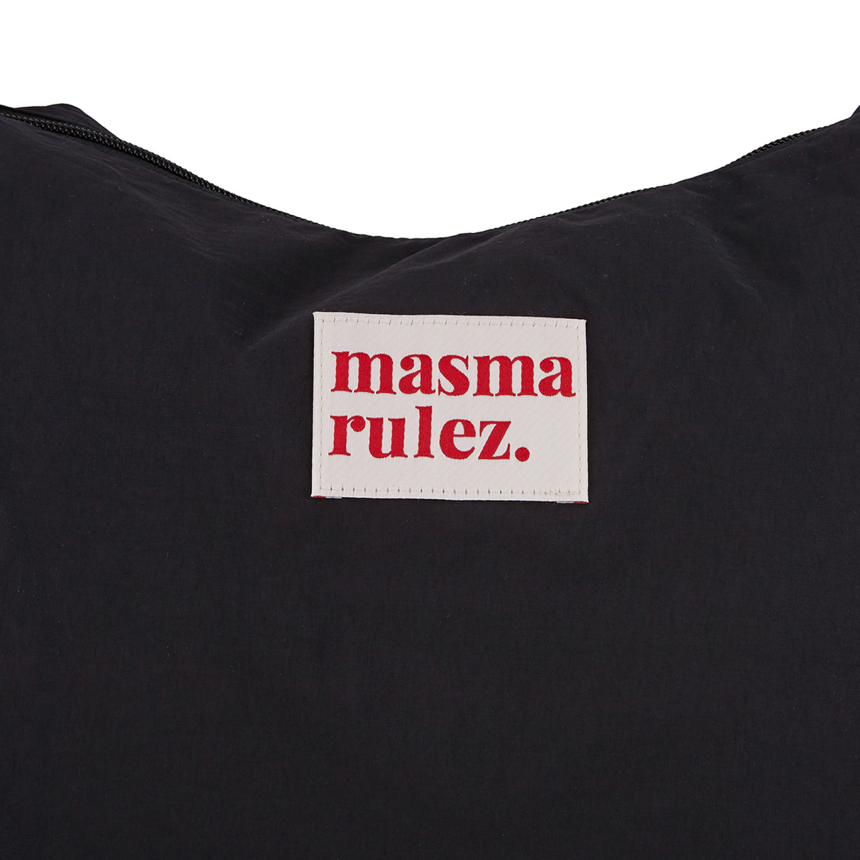 하프문 크로스백 블랙