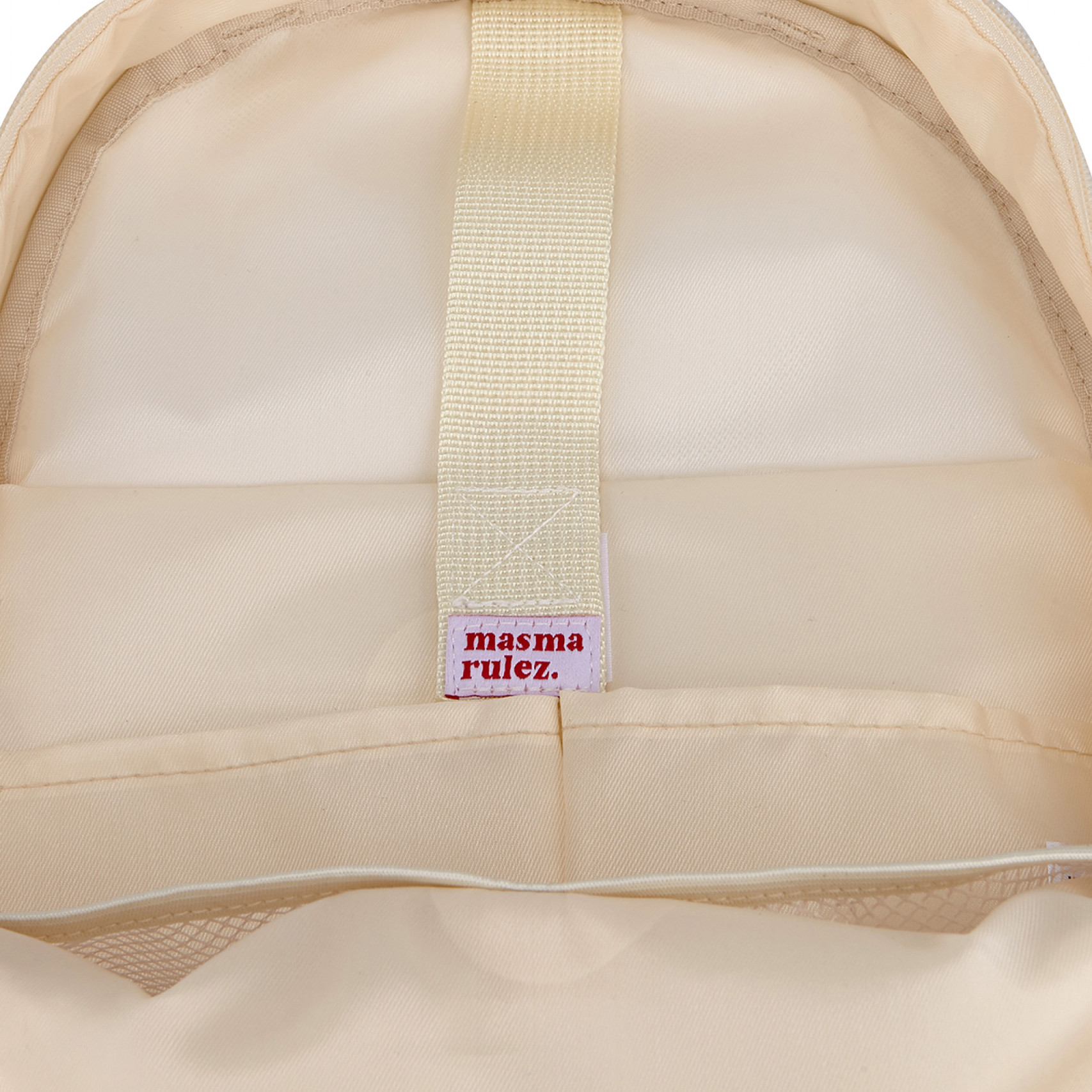 미니 데일리 백팩 버터 크림