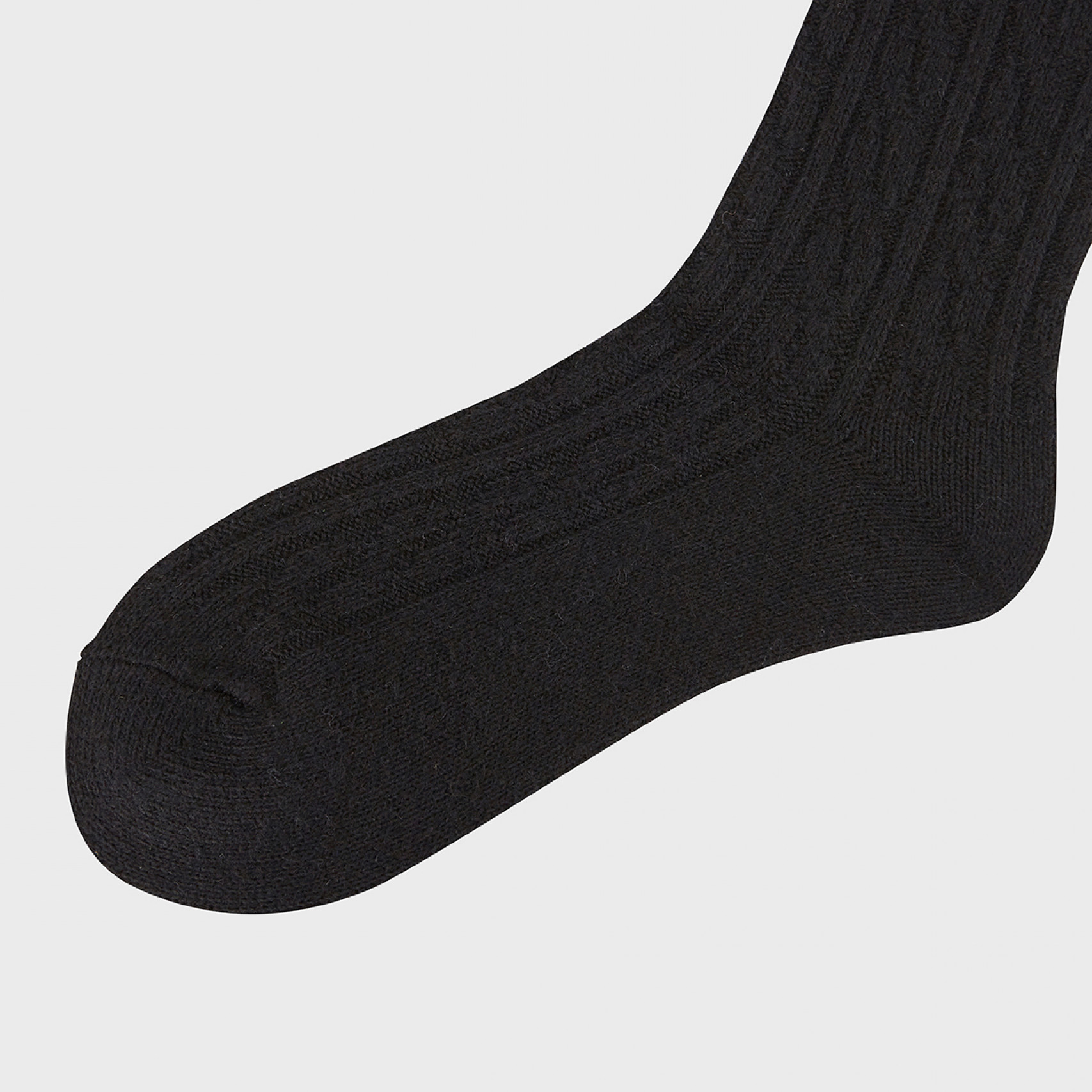 케이블 니트 삭스 블랙 / FLOTFA3L08