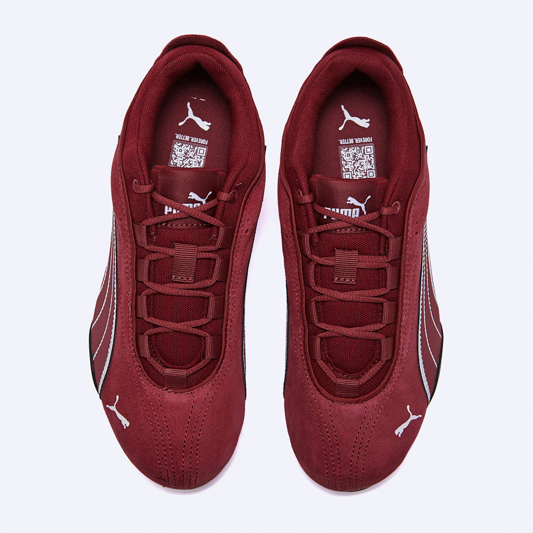 캐치 솔레일 스웨이드 엑소틱 레드 화이트 / 40395504