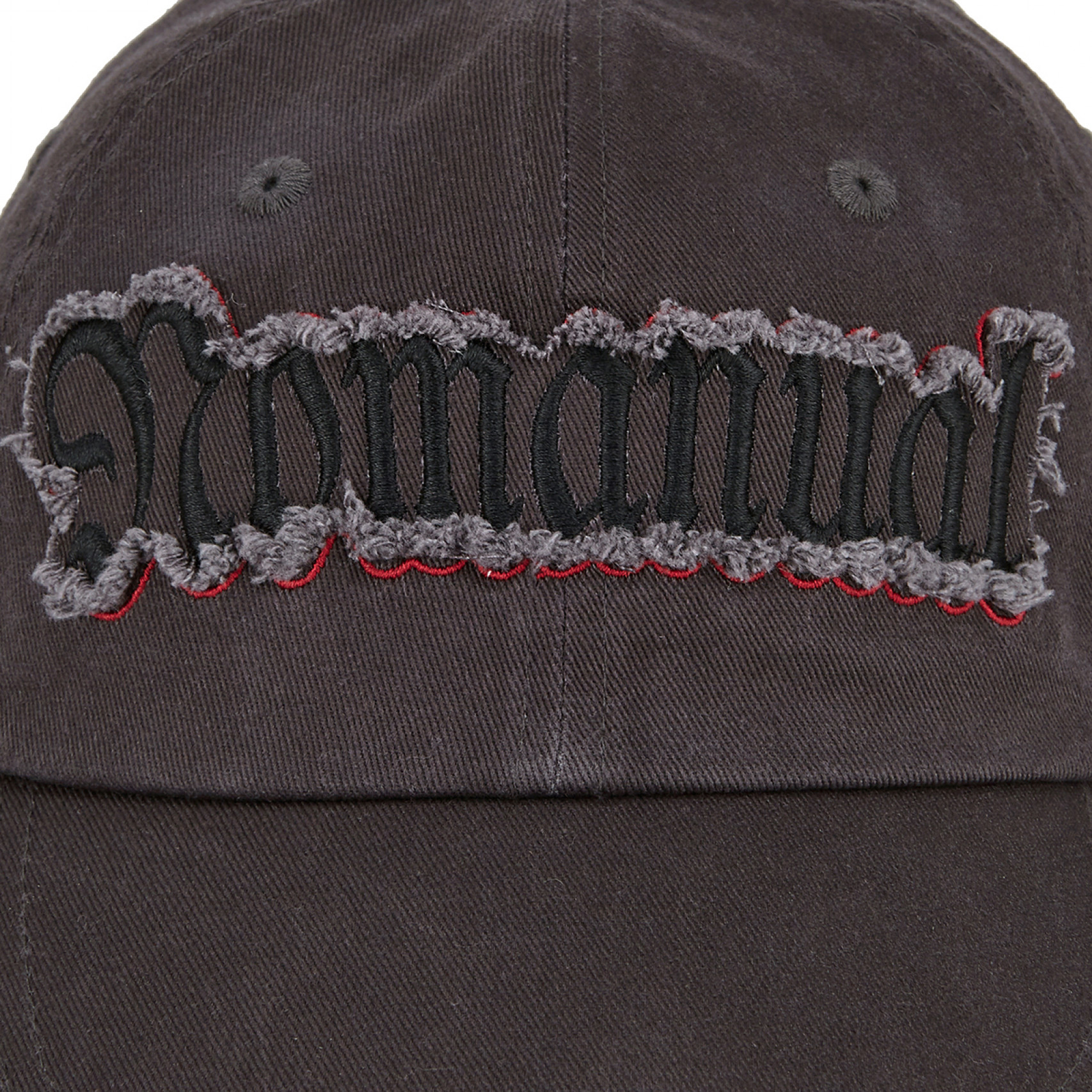 고딕 패치 볼캡 차콜 / NMWF52HG04CHA000