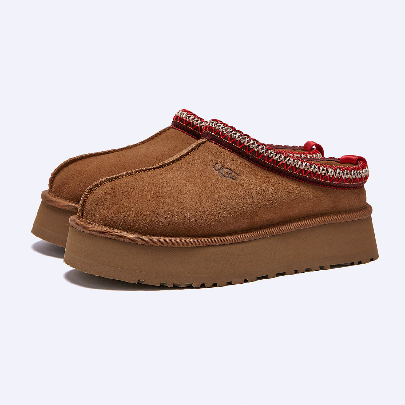 (30% 쿠폰) 타즈 II 뮬 슬리퍼 체스트넛 여성 / 1174471-CHE