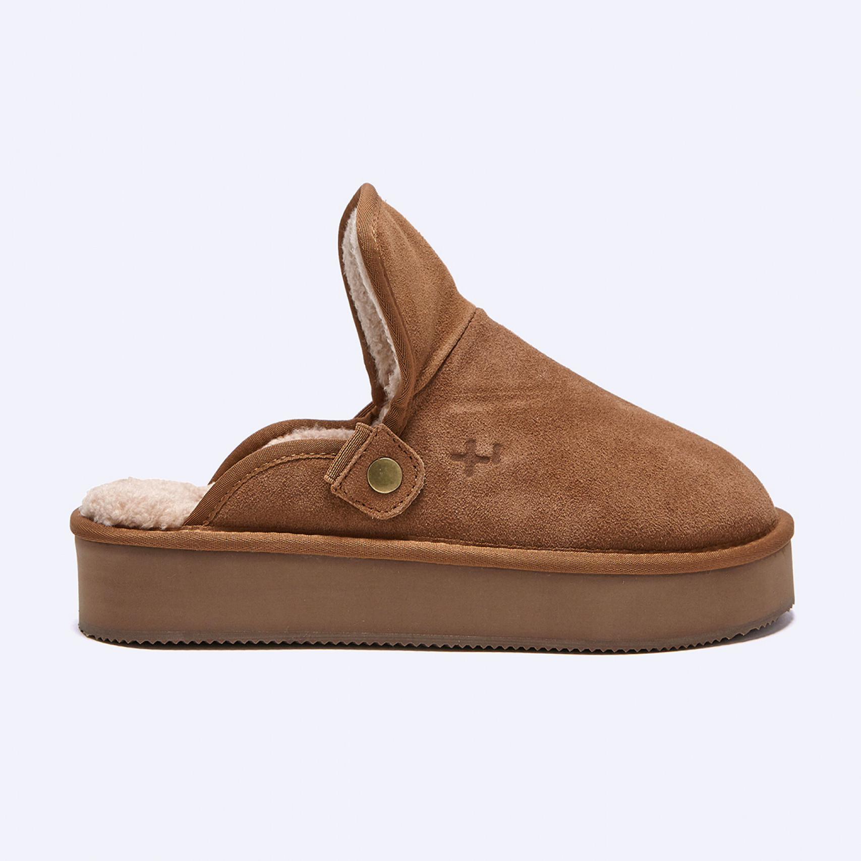 벌루니 플랫폼 밴딩 슬라이드 카멜 여성 / FLOTFF4U19