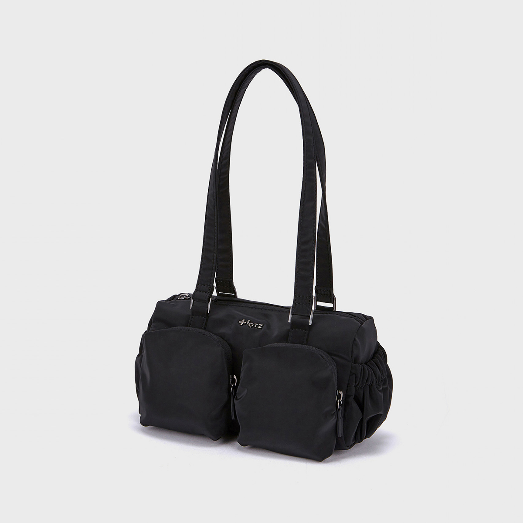 말리부 글로시 숄더백 블랙 / FLOTGA1B04