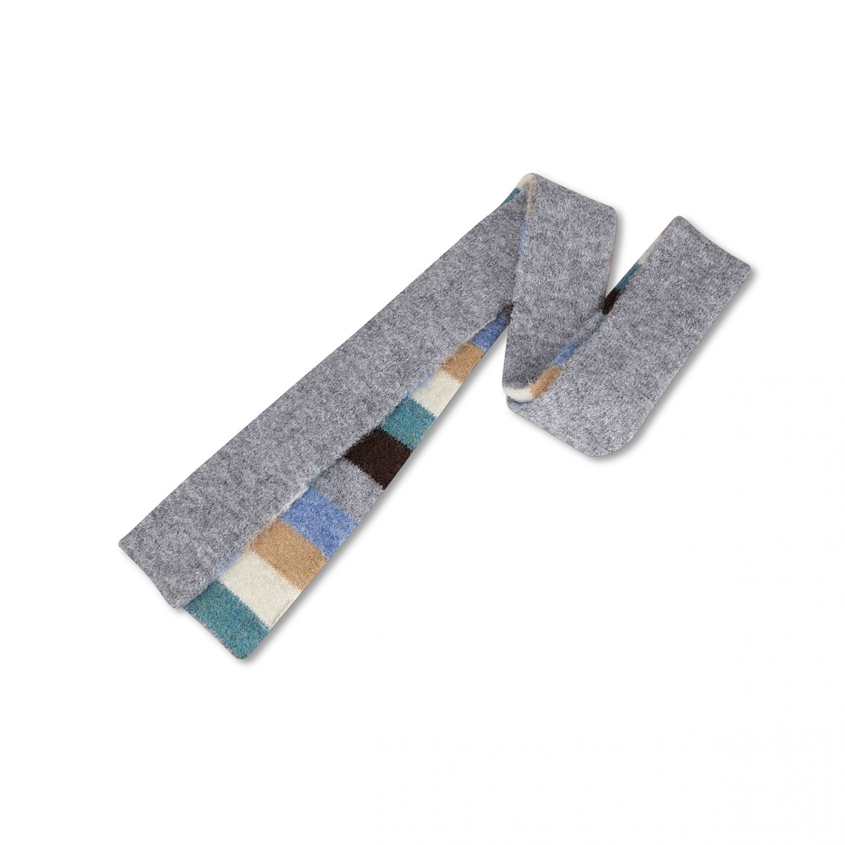 스트라이프 머플러 그레이 / FLOTFF4A01