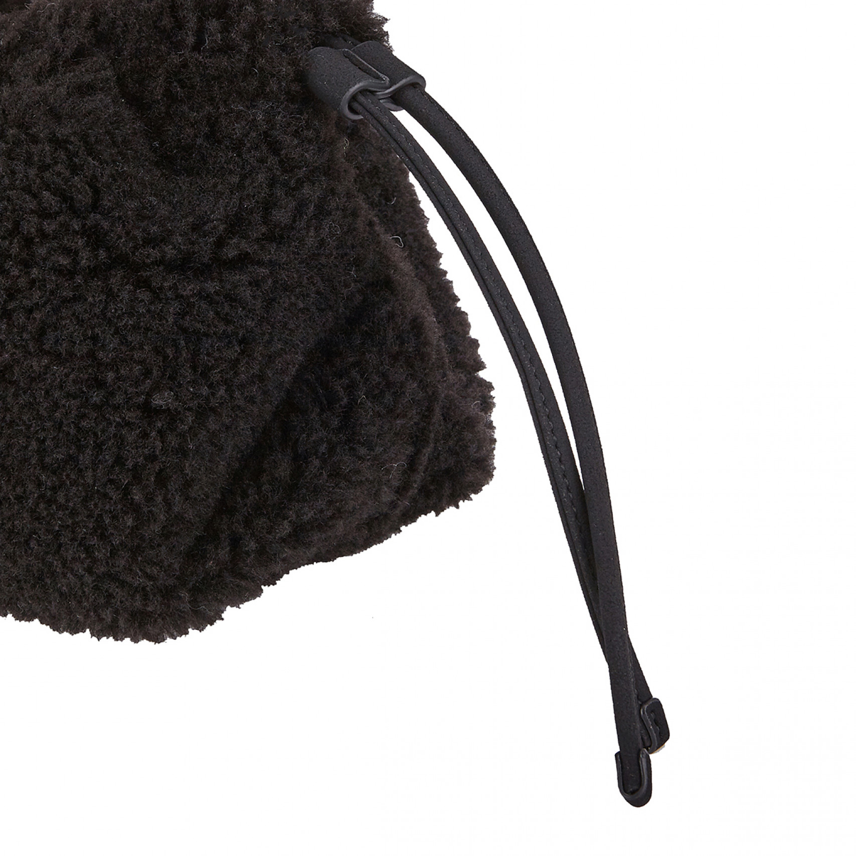 벌루니 퍼 미니백 블랙 / FLOTFF4B03