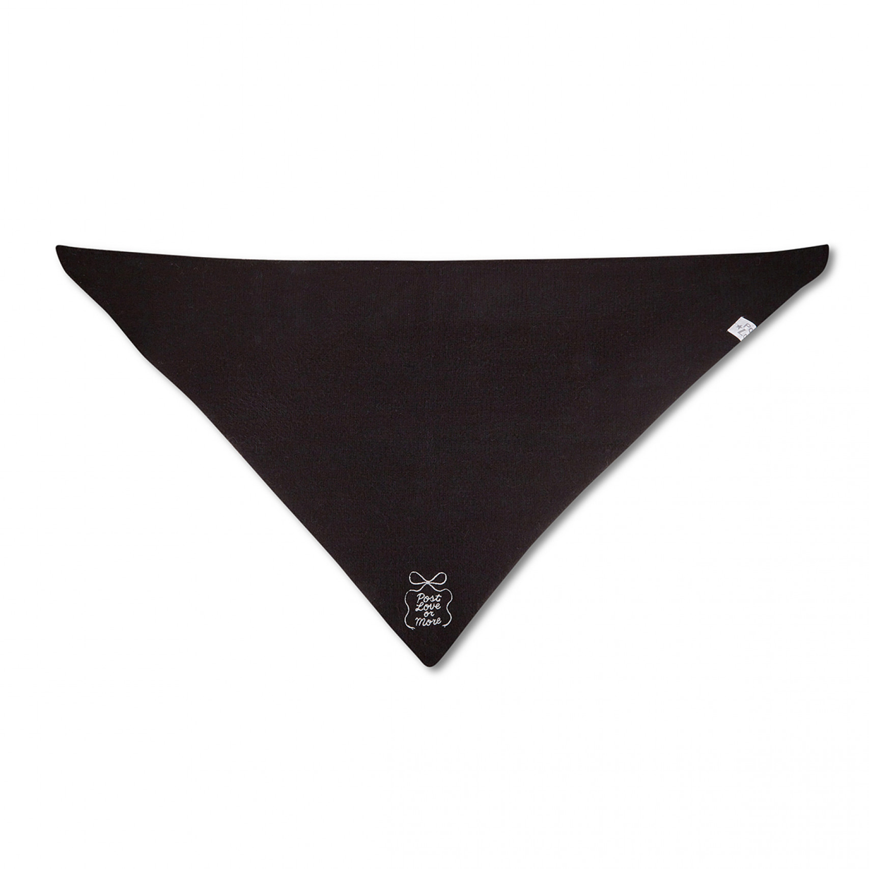 오찌x로파서울 니트 스카프 블랙 / FLOTFF4A06