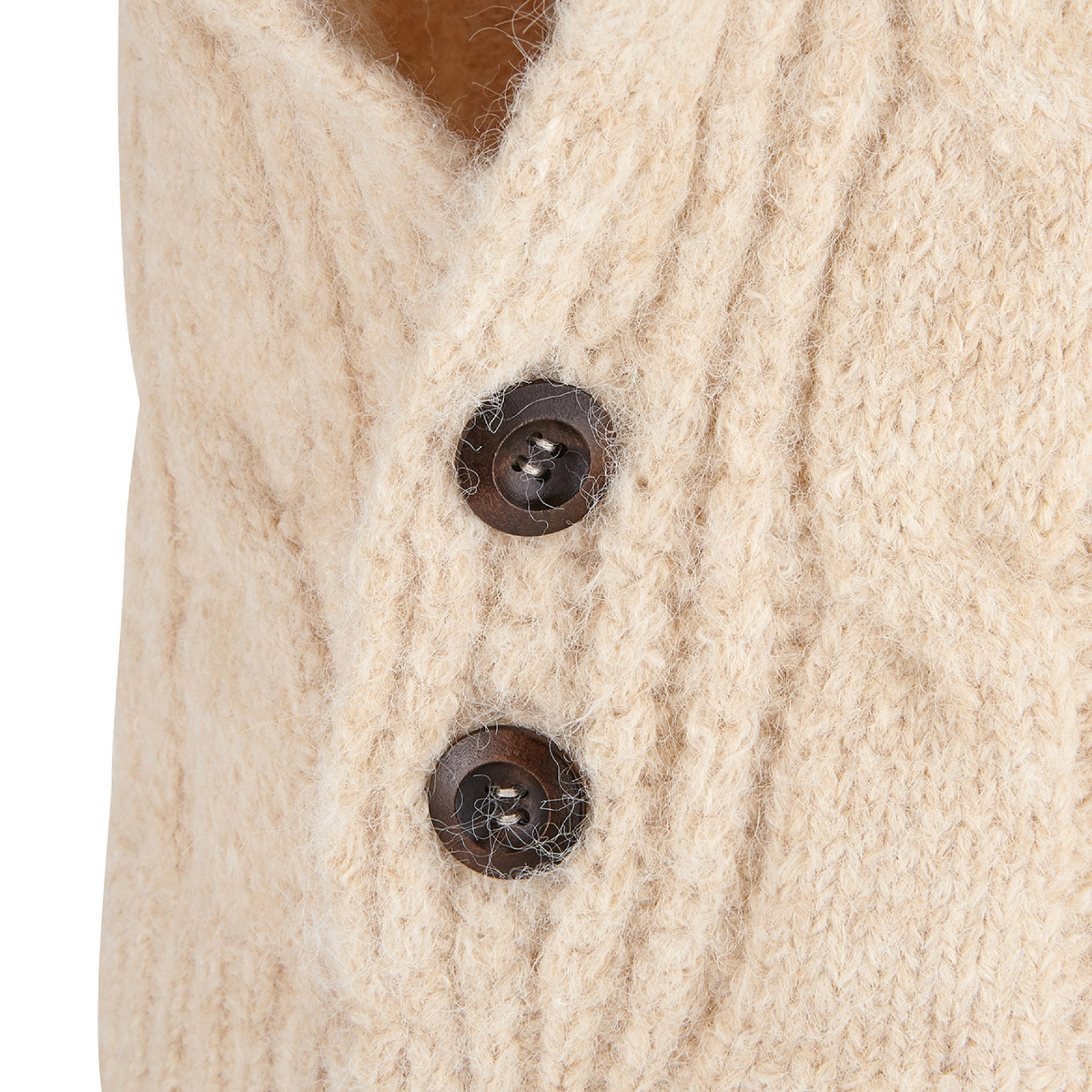 투버튼 바라클라바 아이보리 / FLOTFF4H05