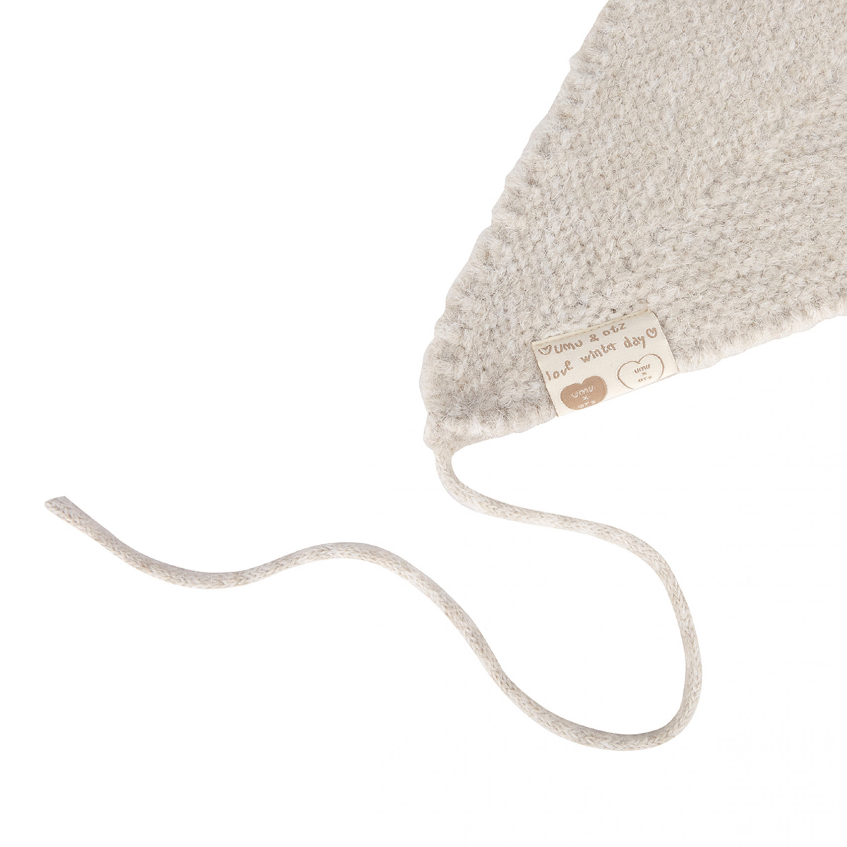 오찌x우무 윈터 헤어 스카프 아이보리 / FLOTFF4H12