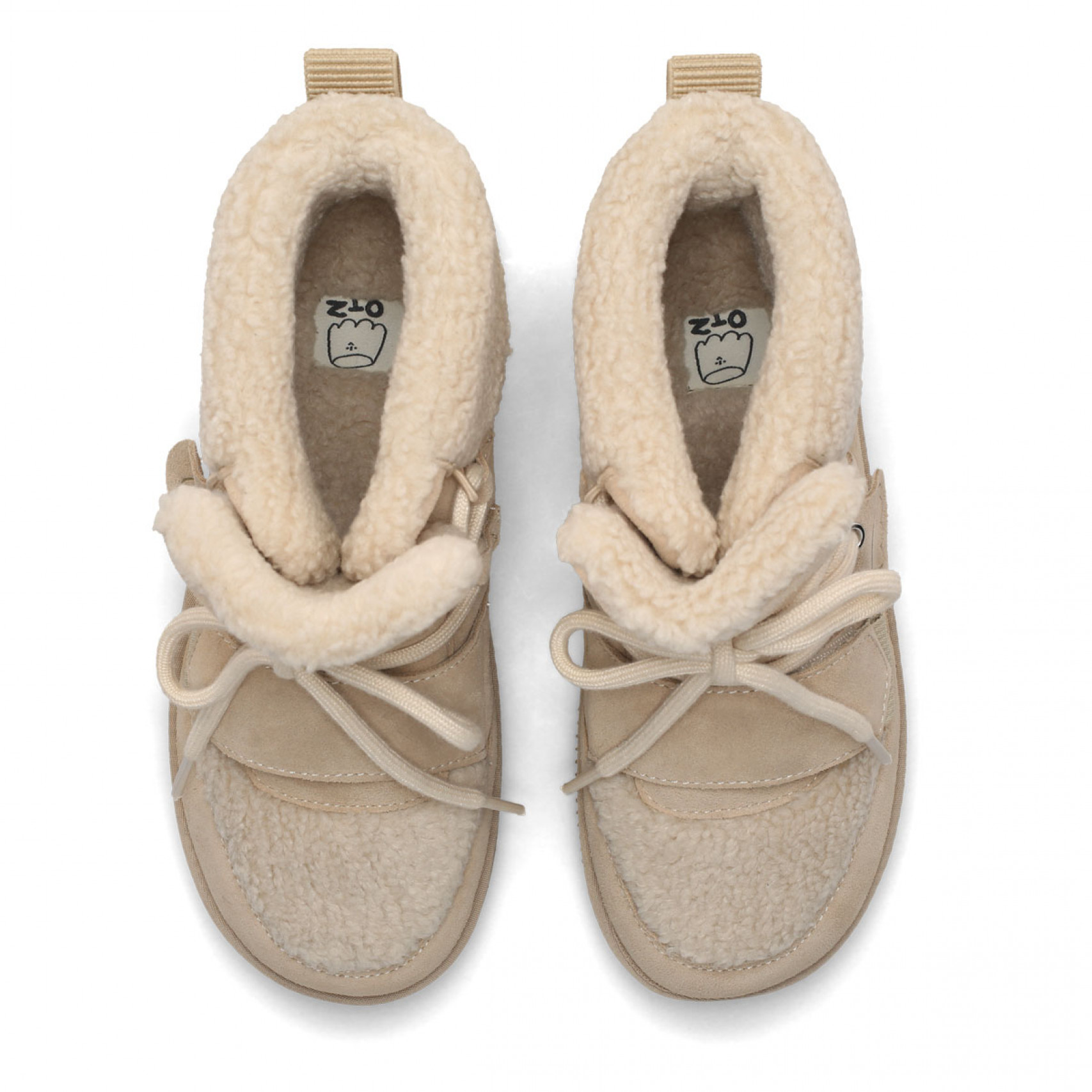 오찌x우무 벌루니 부츠 아이보리 / FLOTGA4W34