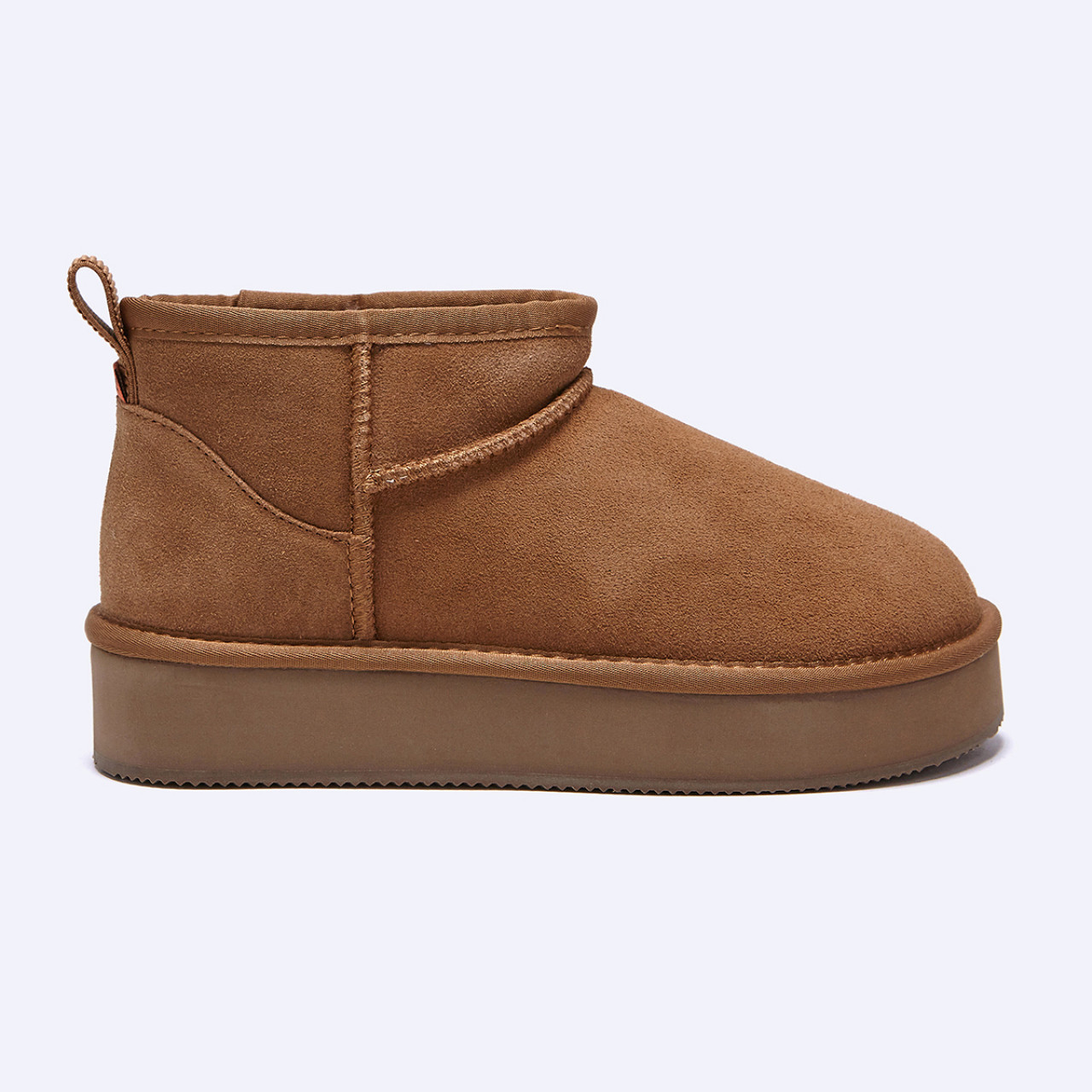 벌루니 플랫폼 미니 부츠 카멜 여성 / FLOTGA4W13