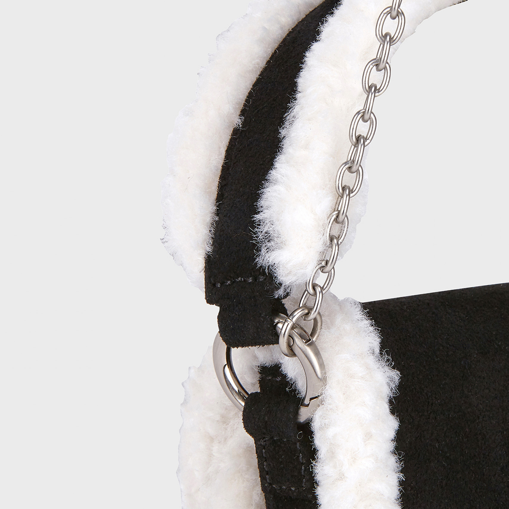 벌루니 시어링 마이크로 미니백 블랙 / FLOTFA3B14