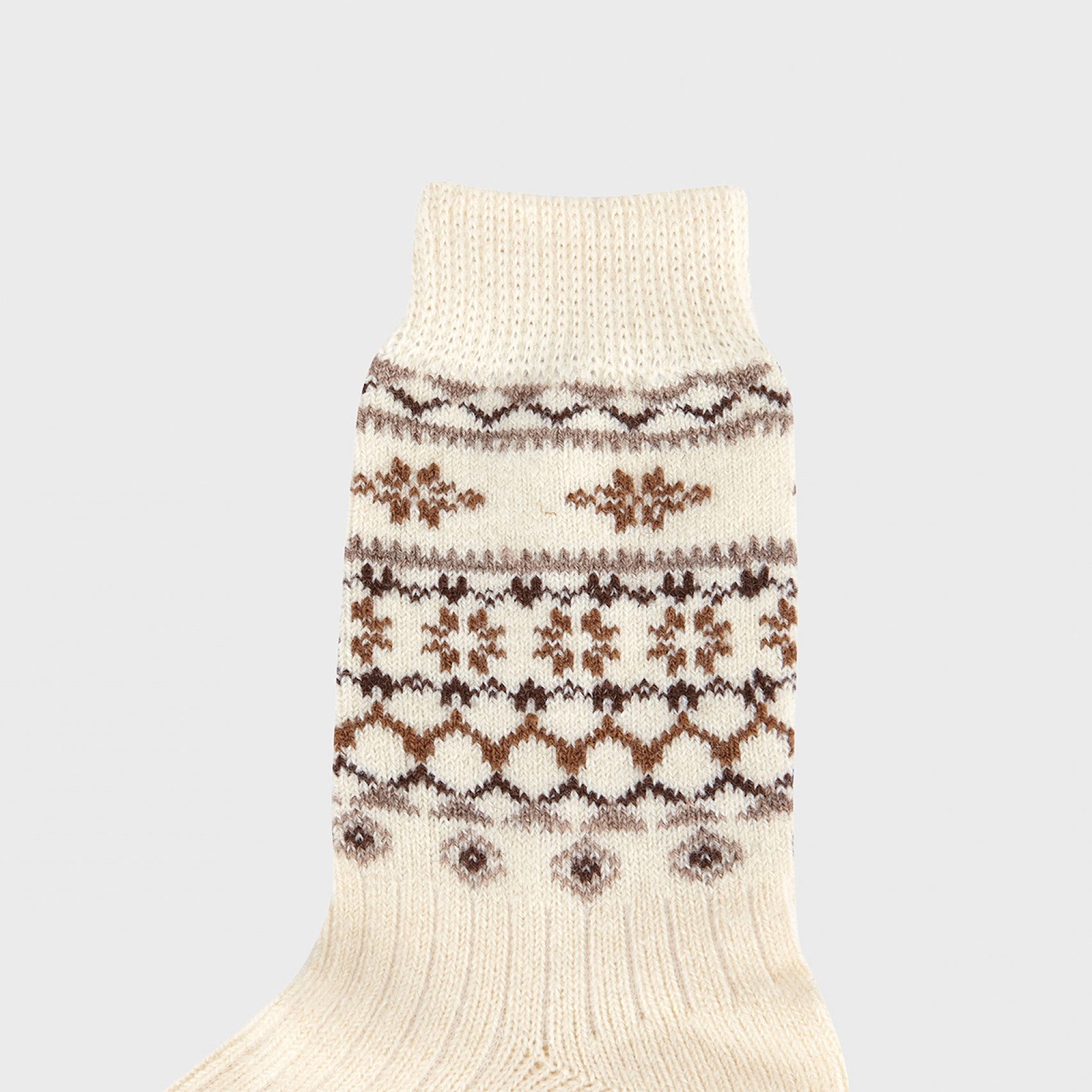 노르딕 니트 삭스 아이보리 / FLOTFA3L13