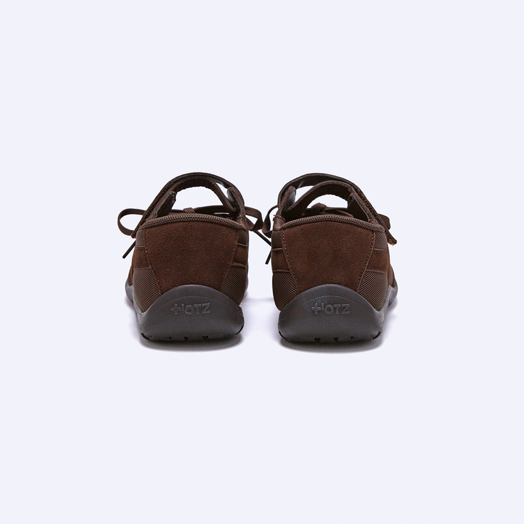 로마리 스웨이드 레이스업 스니커즈 브라운 / FLOTGA1W41