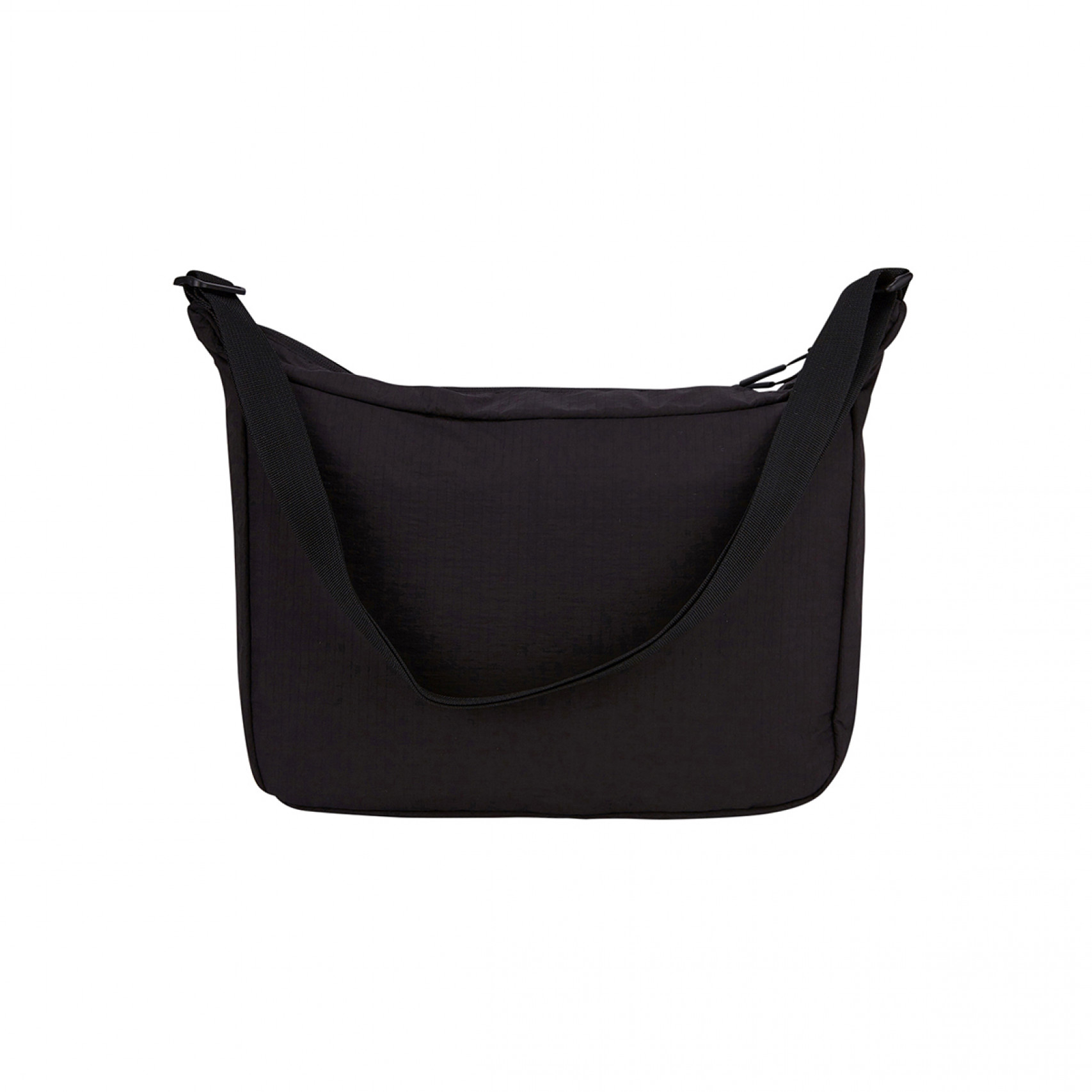 올라운드 매트글로시 투 포켓 크로스백 블랙 / NBGCFB2103